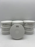 SITERWELL Smoke Detector 10-Year Battery with Photoelectric Sensor - 10 Pack