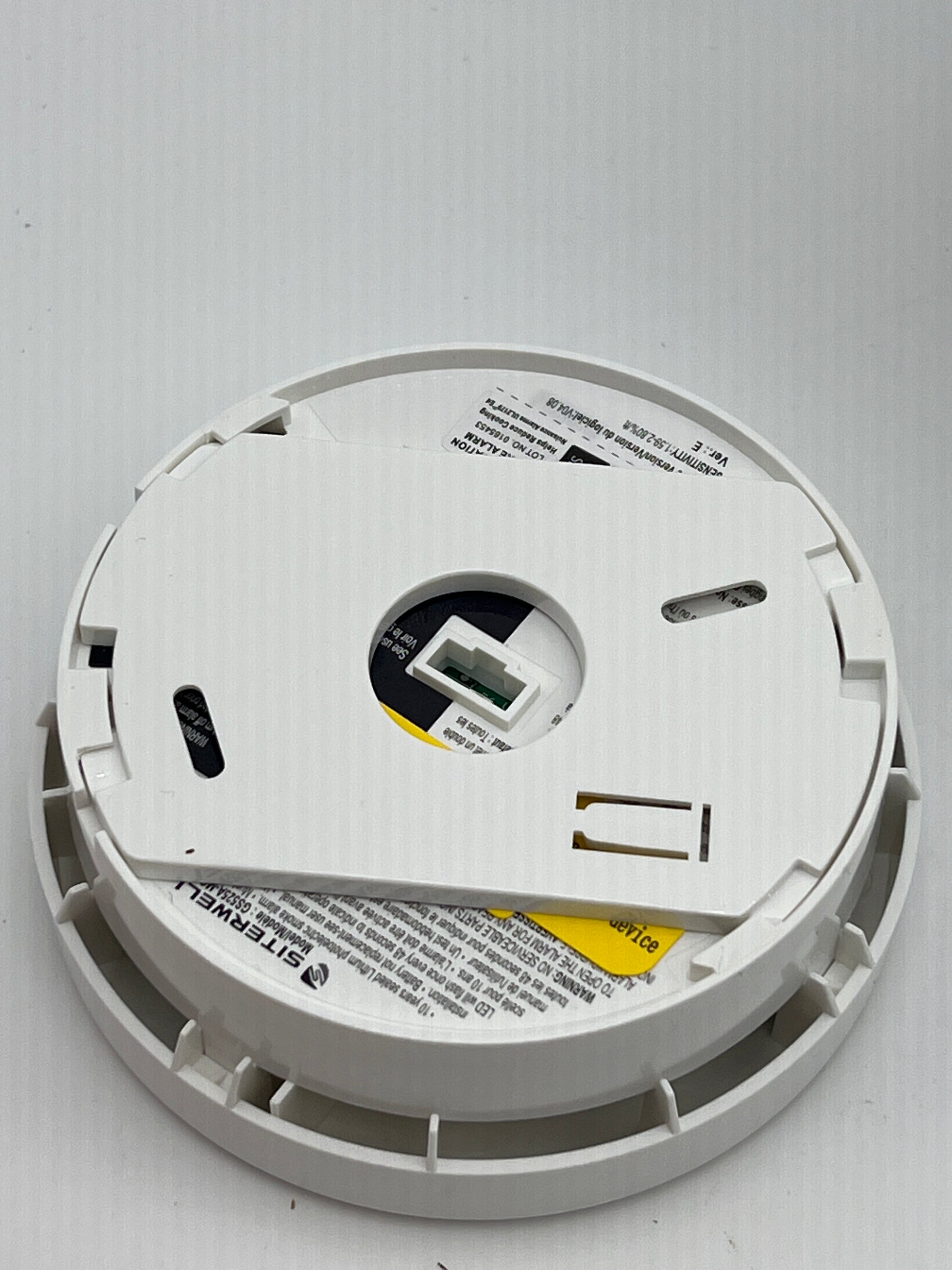 SITERWELL Smoke Detector 10-Year Battery with Photoelectric Sensor - 10 Pack