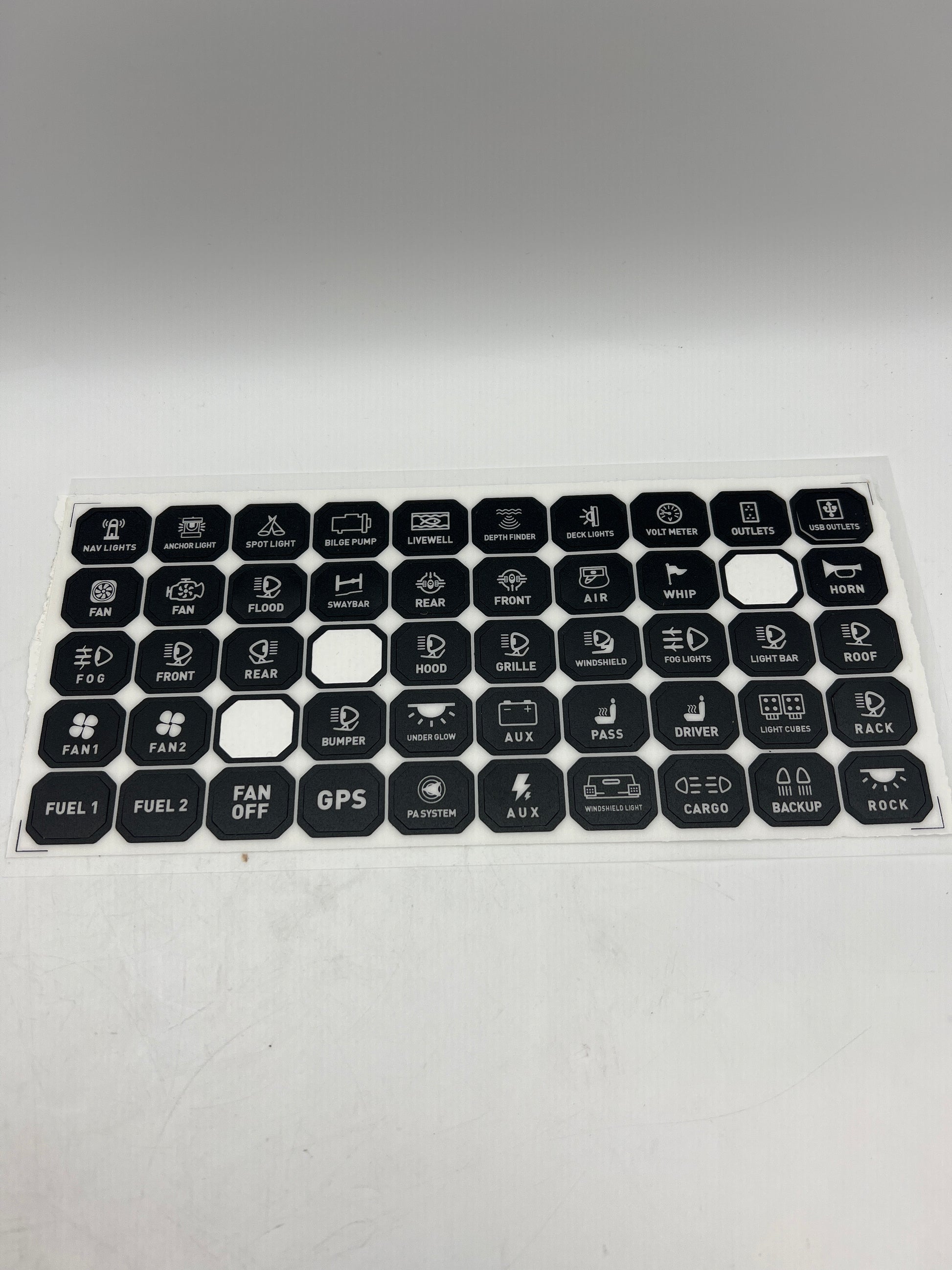 BRTRIBE 4 Gang Wireless Control Switch Panel