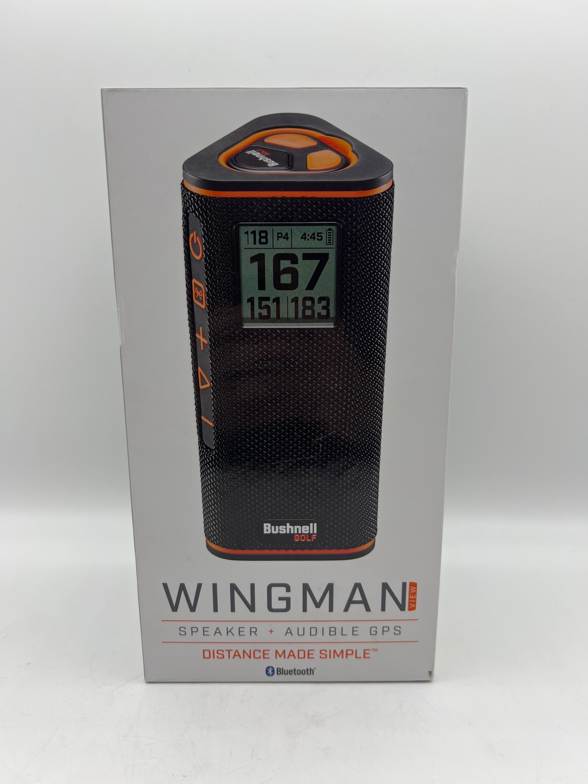 Bushnell Golf Wingman View Golf Speaker with GPS Distances