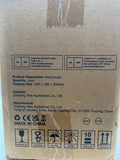 AIKE Air Wiper Compact Hand Dryer 110V 1400W Black with 2 Pin Plug - Model AK2630