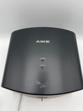 AIKE Air Wiper Compact Hand Dryer 110V 1400W Black with 2 Pin Plug - Model AK2630