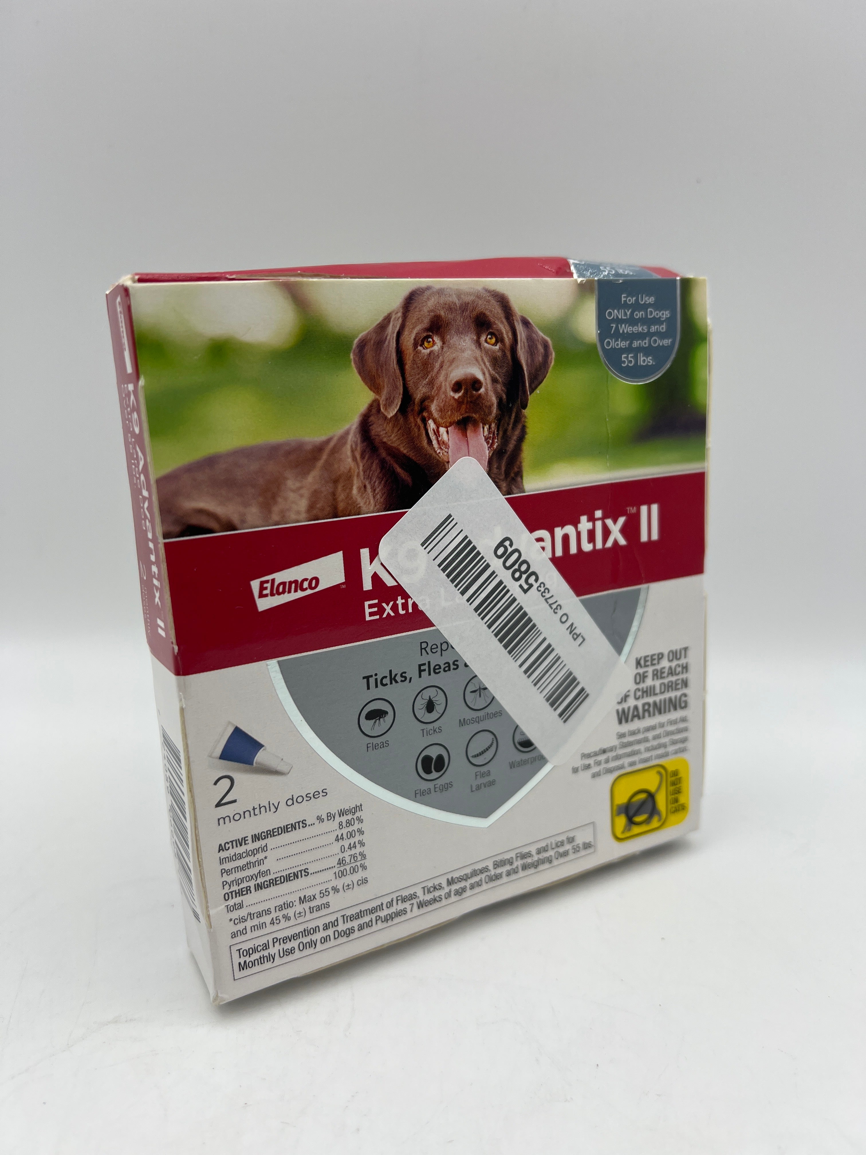 K9 Advantix II Tick Prevention for Large Dogs