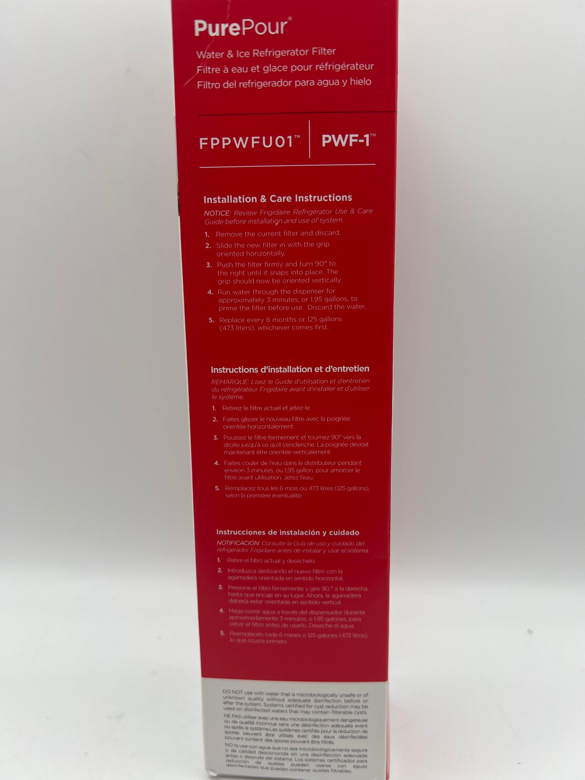 Frigidaire PurePour PWF-1 & PureAir Ultra II Filter Combo Kit