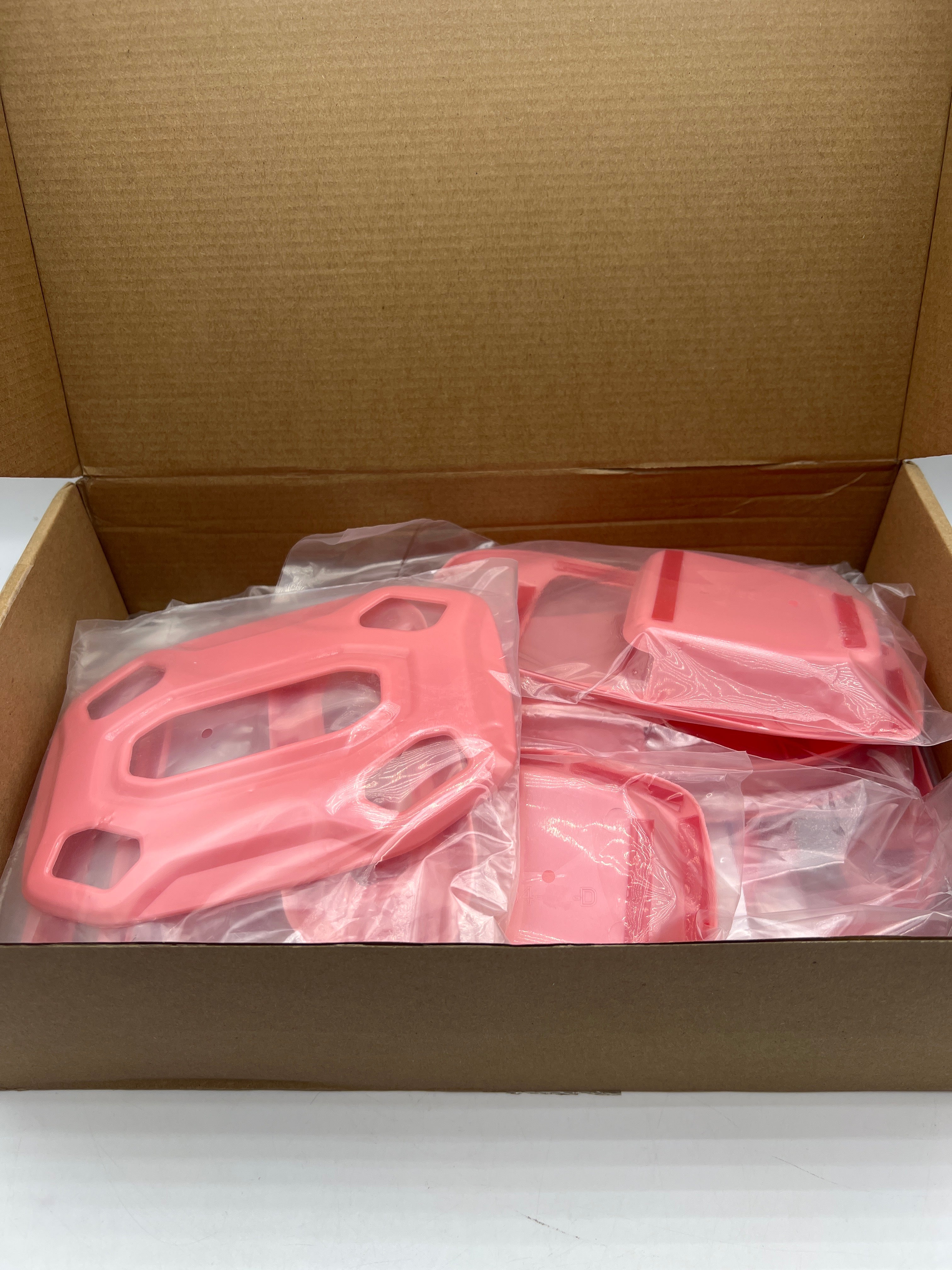 Jeliker Pink Interior Trim Kit for Jeep Wrangler JL JLU Gladiator JT 2018-2023 - 21pcs
