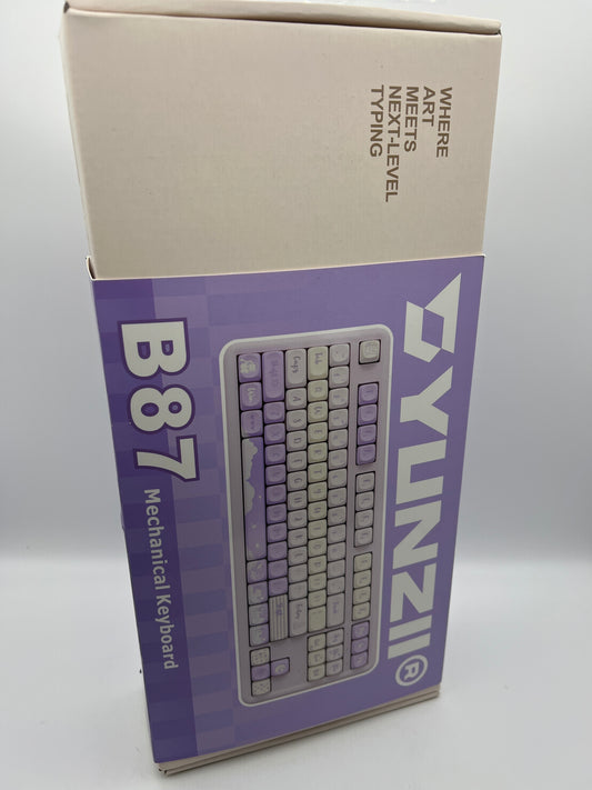 YUNZII B87 Wireless Mechanical Keyboard