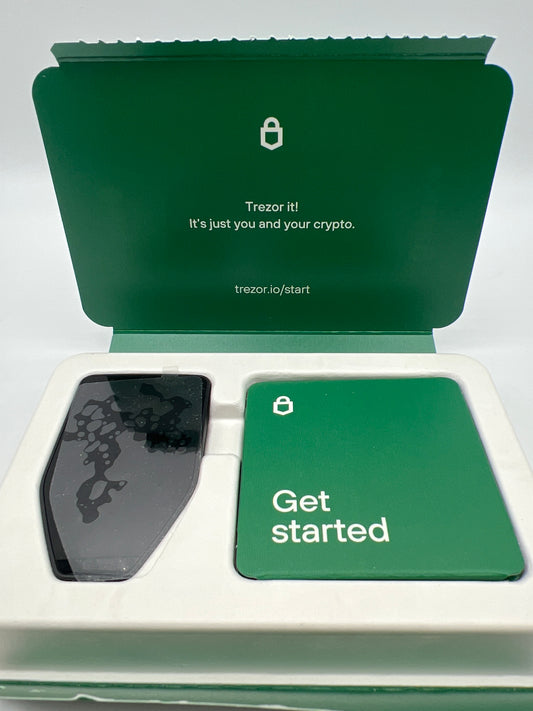 Trezor Safe 5 - Secure Crypto Hardware Wallet with Color Touchscreen & Haptic Feedback (Violet Ore)
