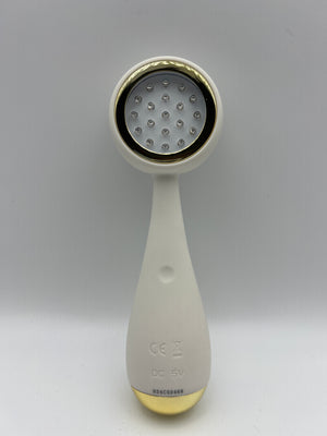 Silicone Brush & Red Light Therapy Device