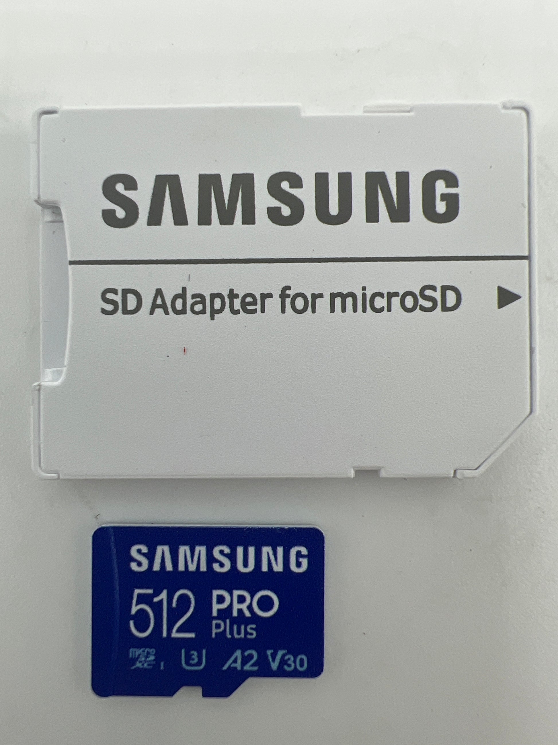 Samsung PRO Plus 512GB Micro SDXC Flash Memory Card with SD Adapter