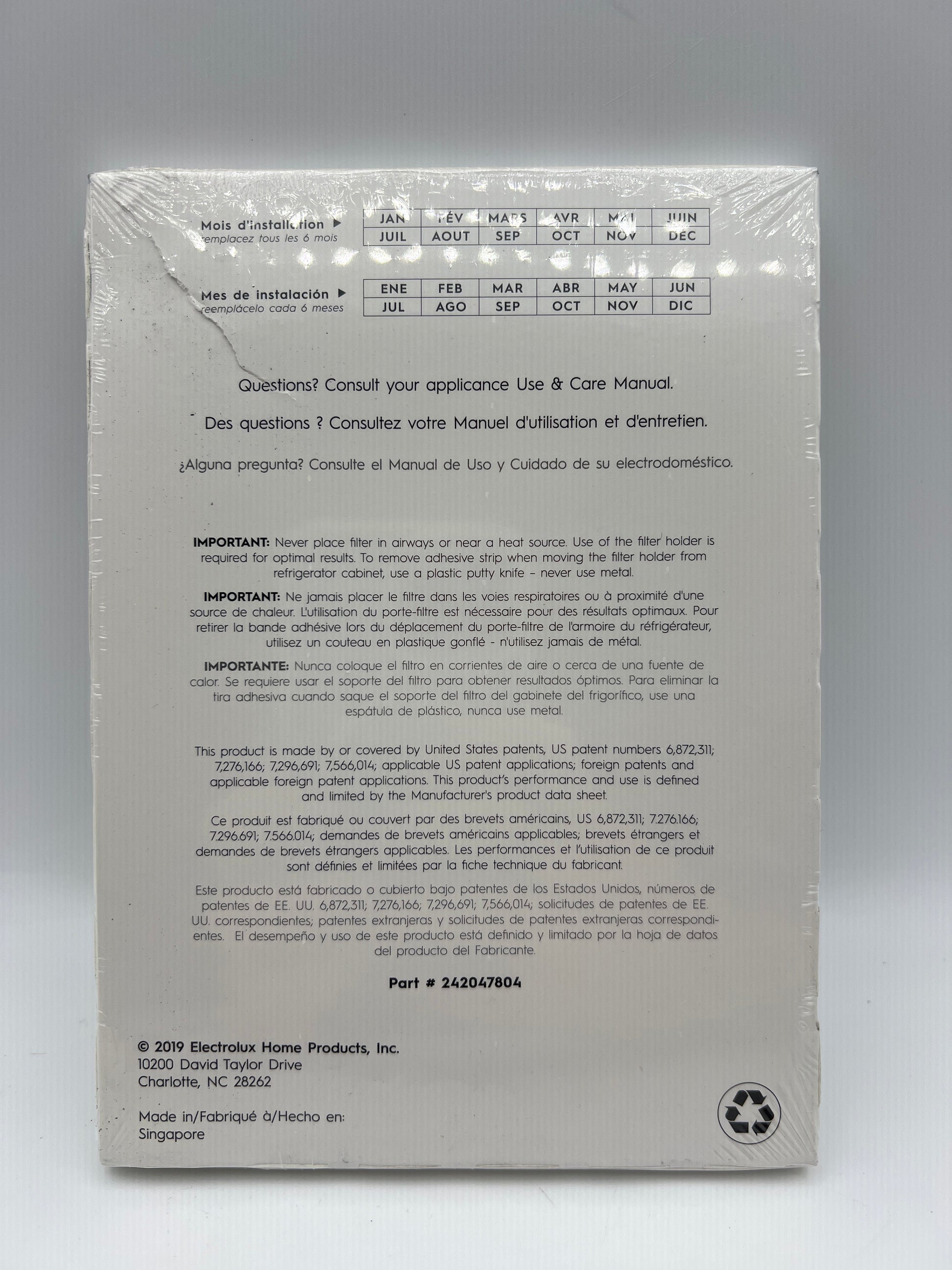 Frigidaire Water and Air Filter Combo Pack