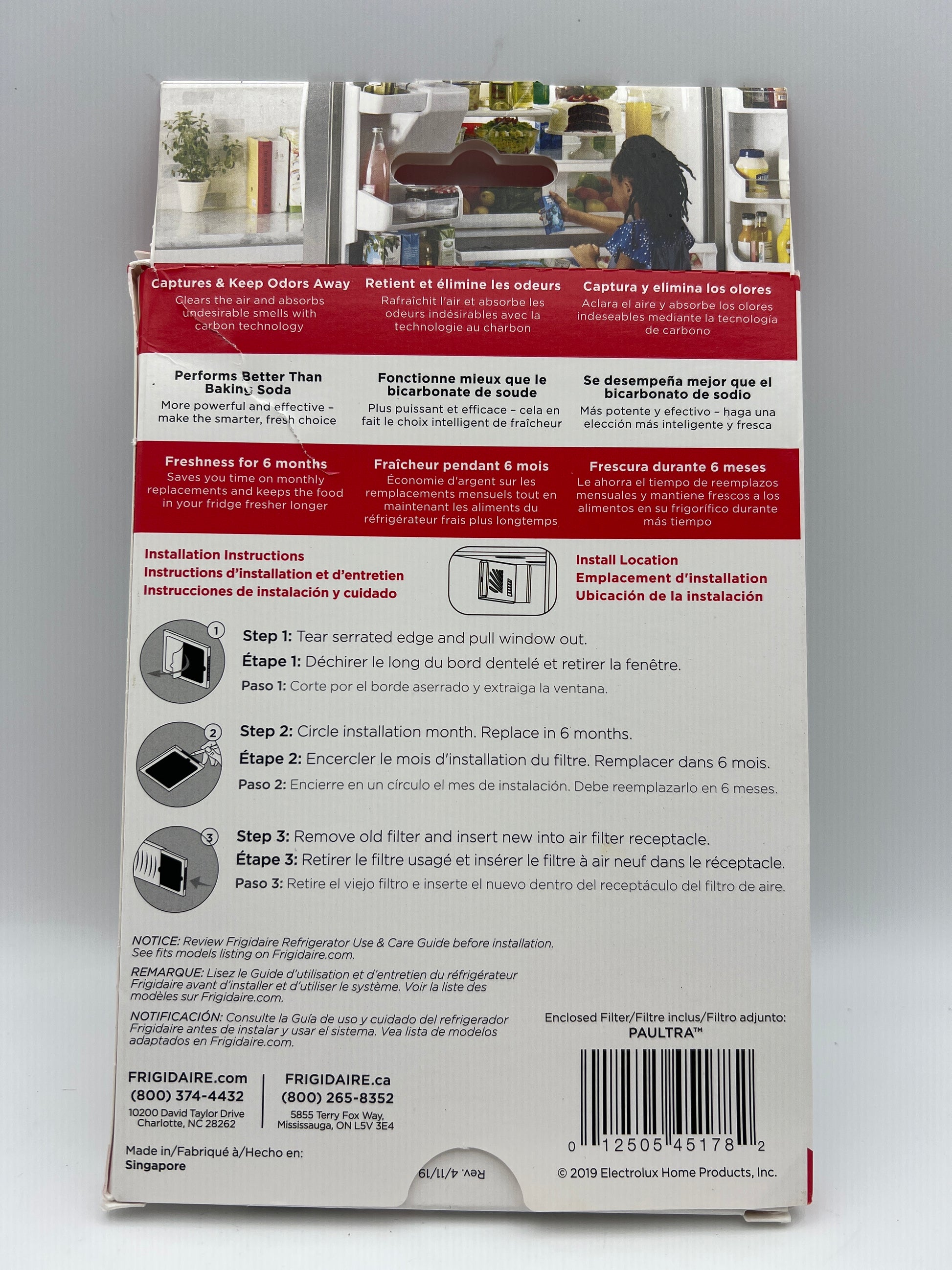 Frigidaire Water and Air Filter Combo Pack