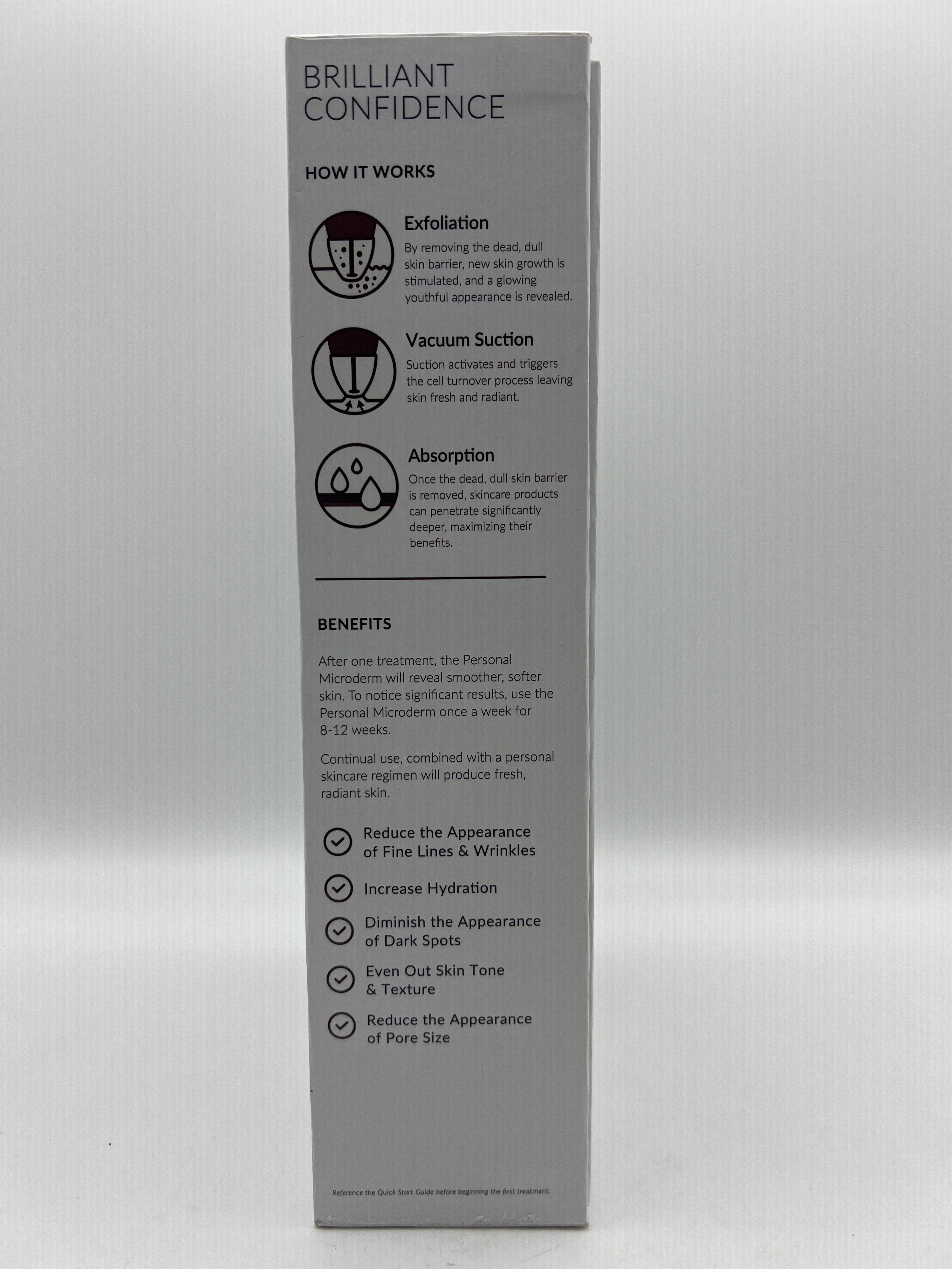 Personal microdermabrasion tool