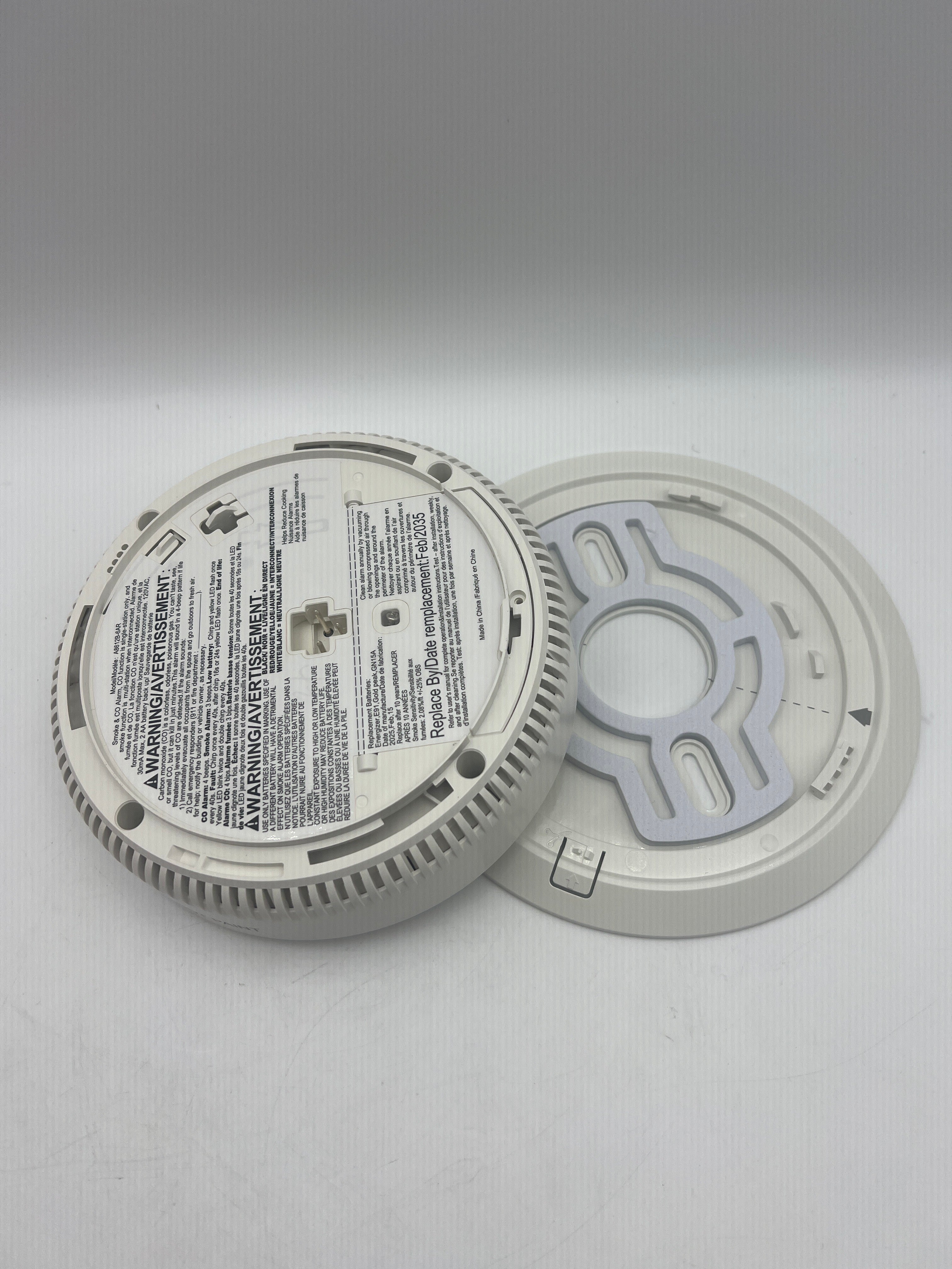 Smoke and CO Alarm with Voice Alerts