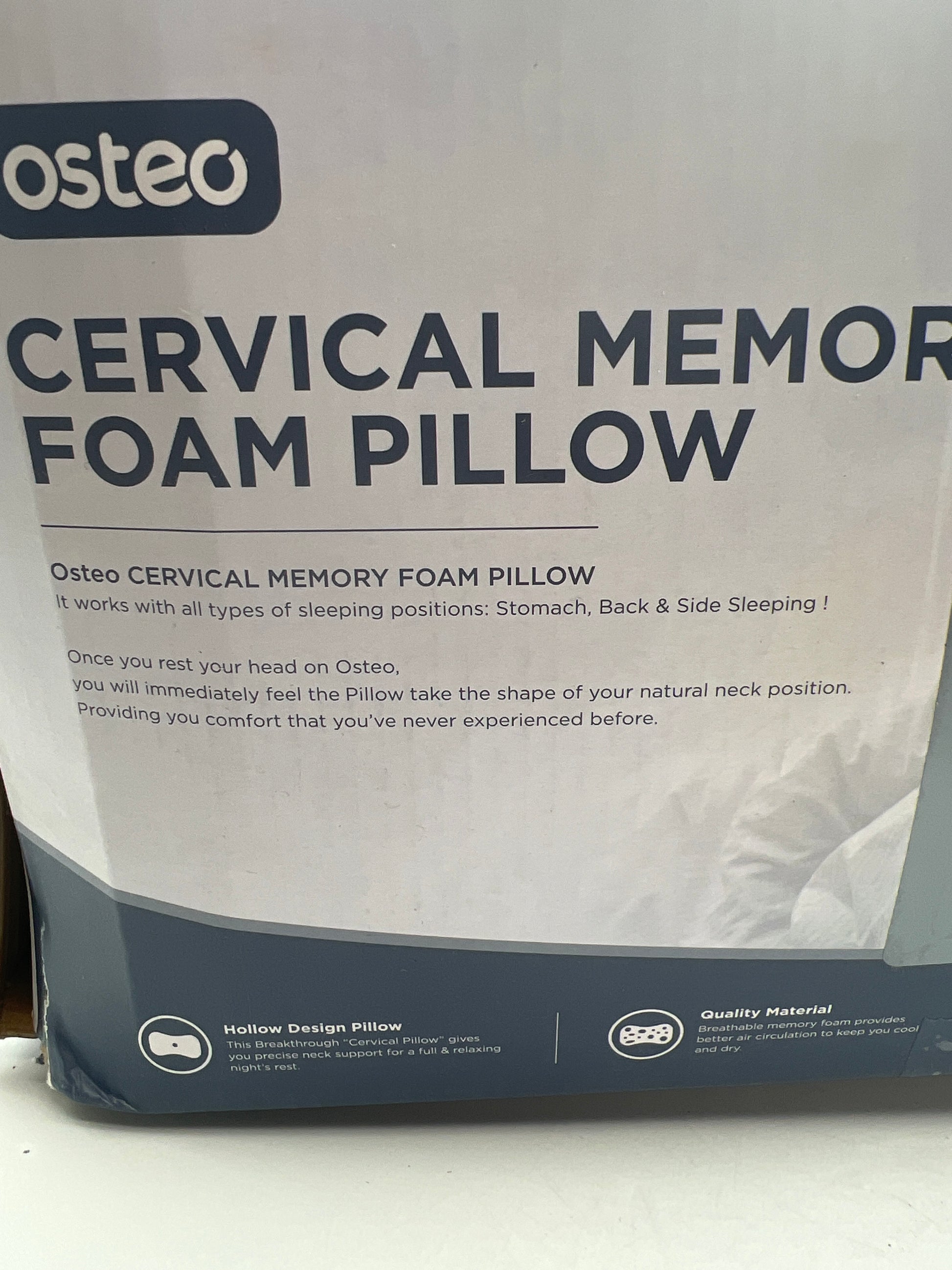 Adjustable Memory Foam Pillow