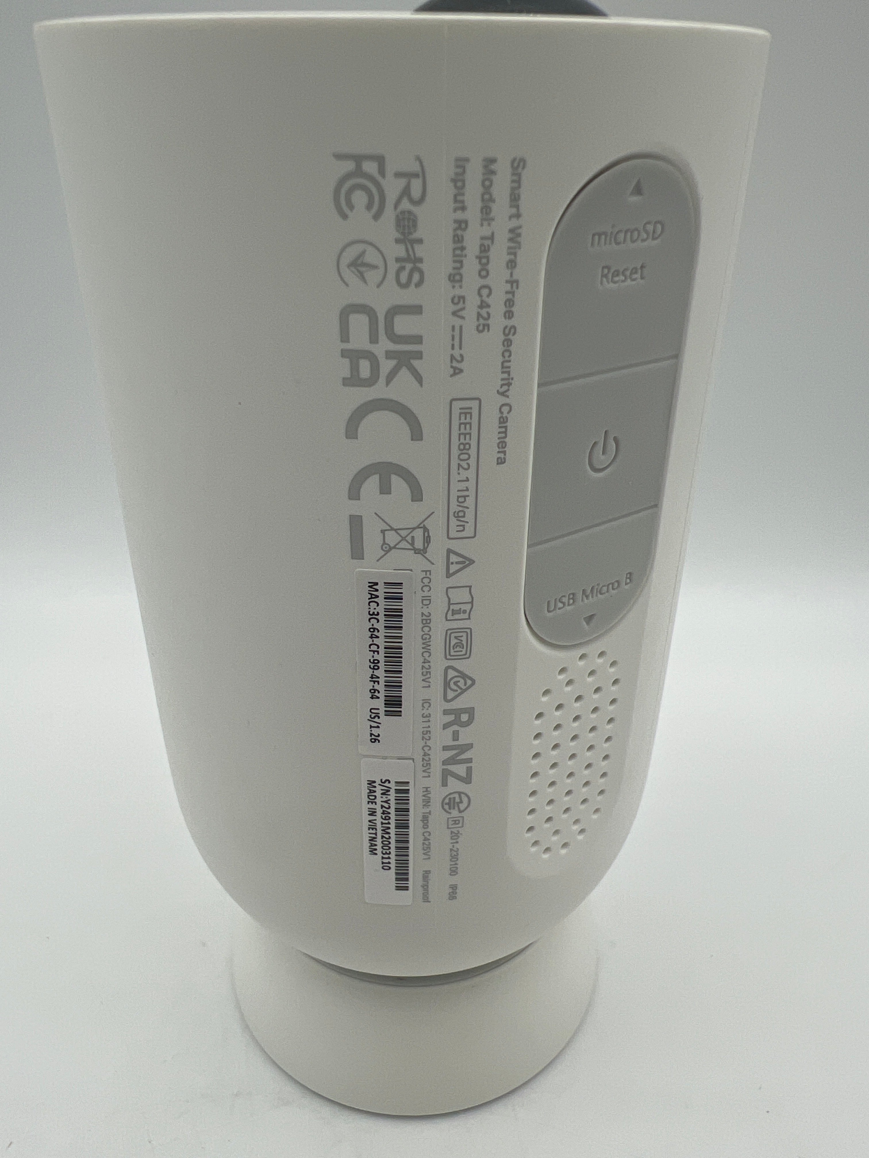 SD/Cloud Storage Camera