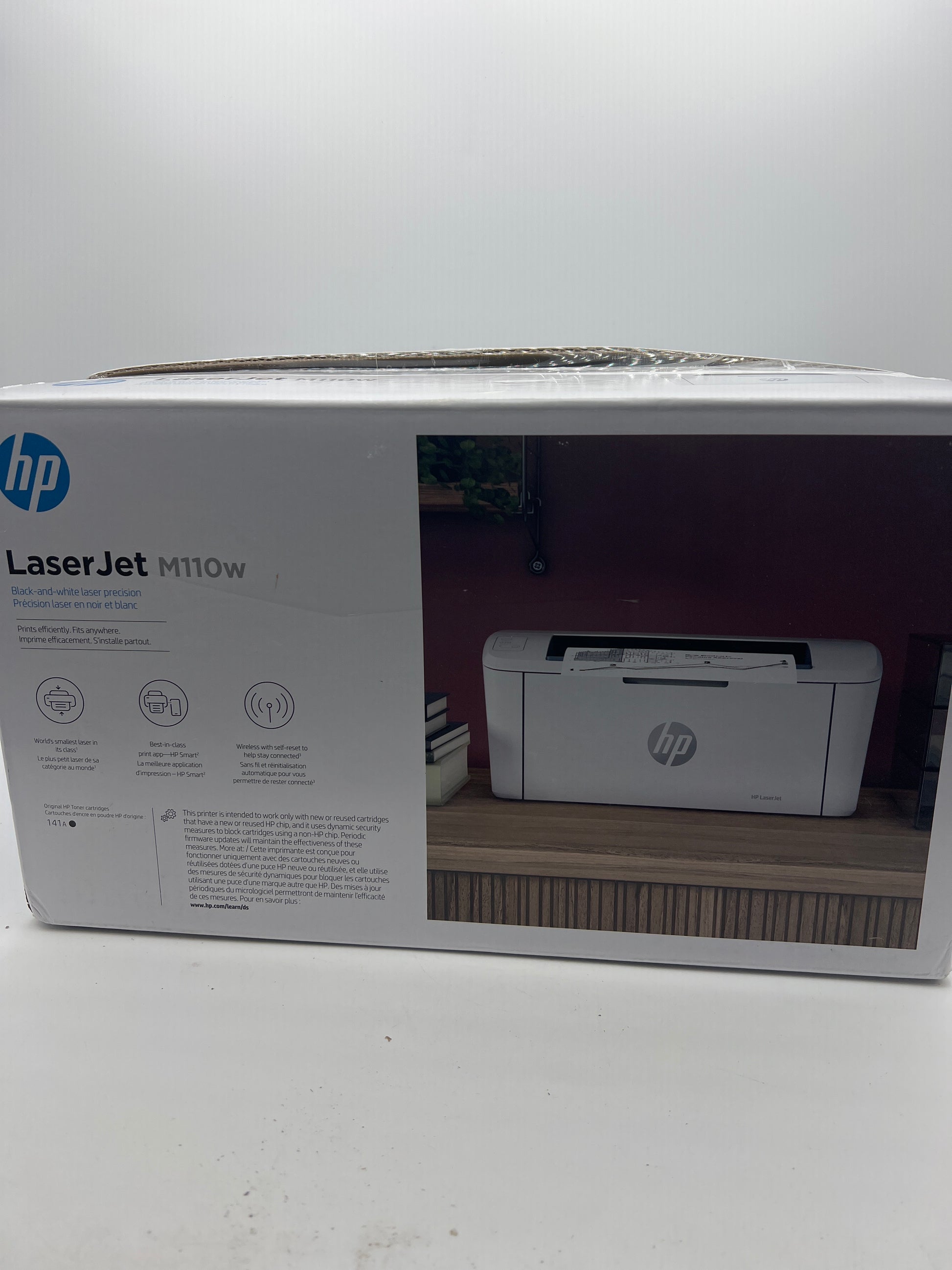 HP LaserJet M110w front view