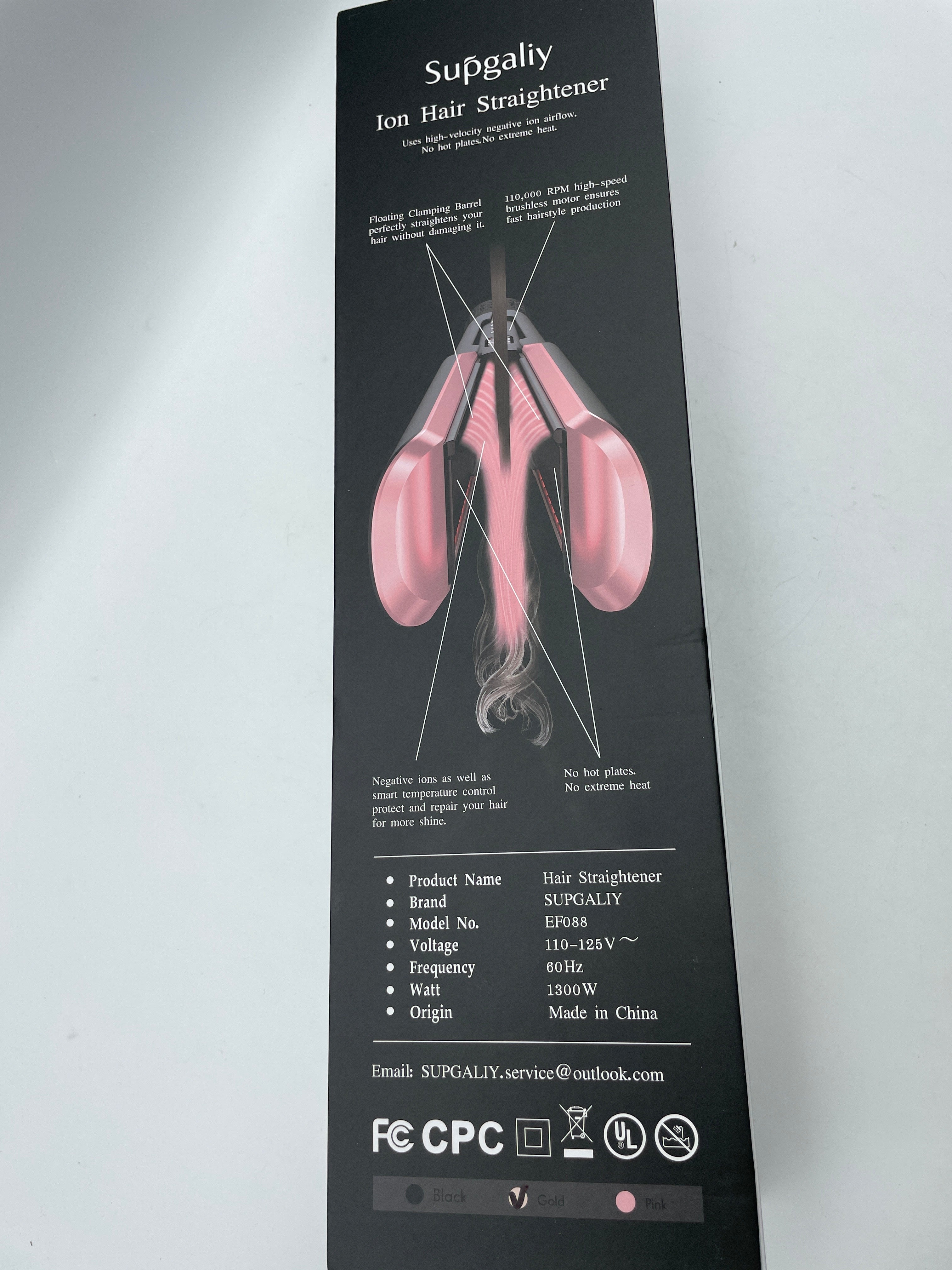 SUPGALIY Wet to Dry Hair Straightener