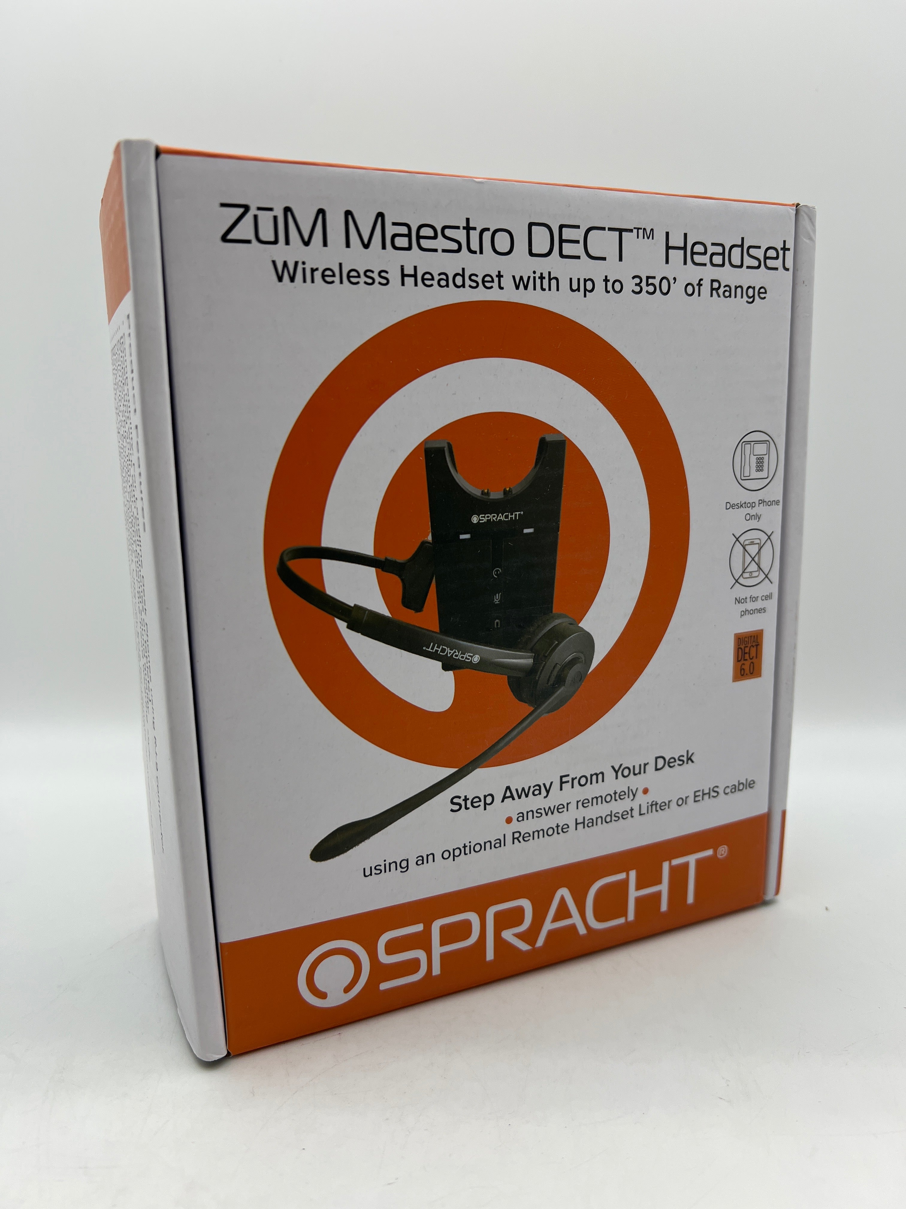 Spracht HS-2018 Zum Maestro DECT Single-Ear Wireless Headset