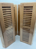 Decorative Wooden Air Supply Vent Cover 15 Inch