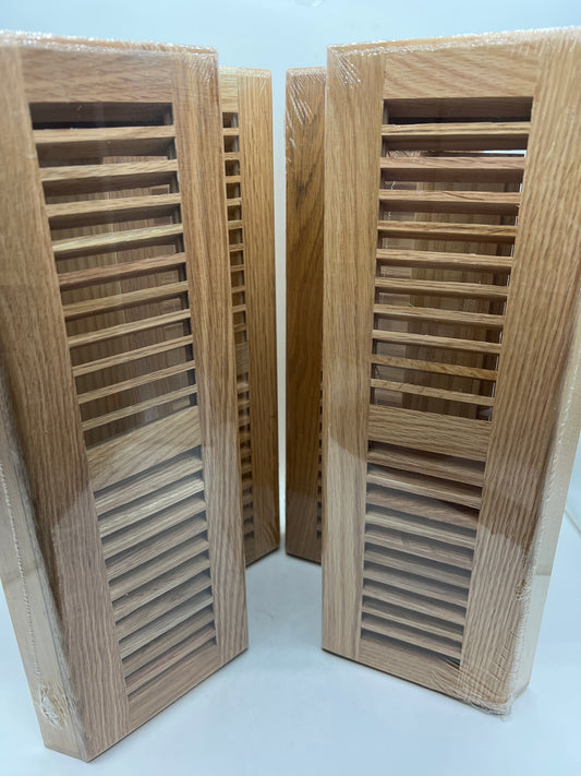 Decorative Wooden Air Supply Vent Cover 15 Inch