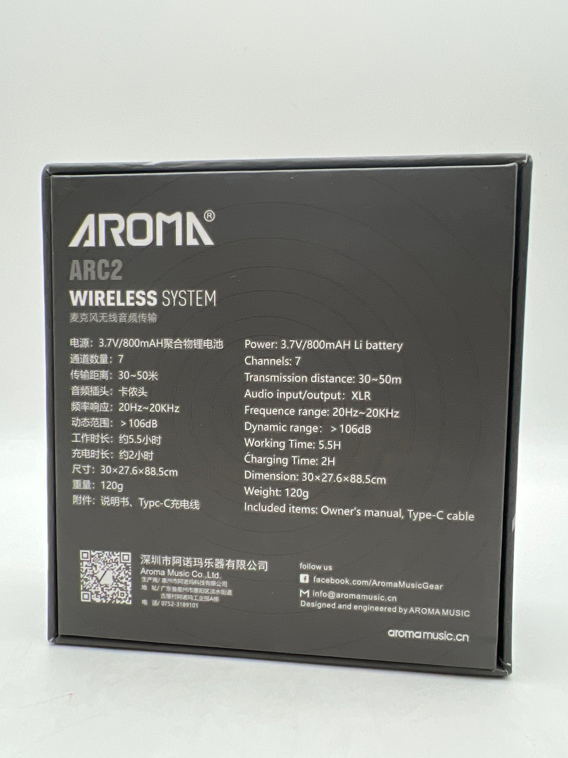 Ulumac Aroma Wireless XLR Transmitter and Receiver