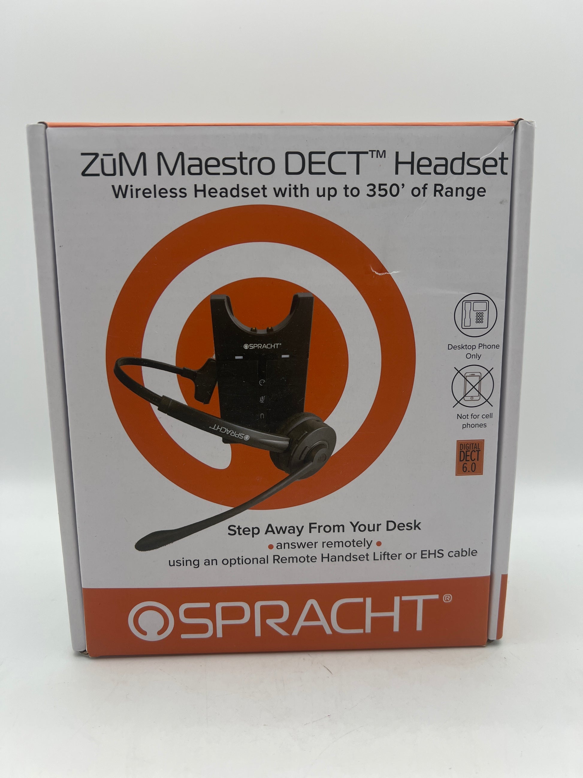 Spracht HS-2018 Zum Maestro DECT Single-Ear Wireless Headset