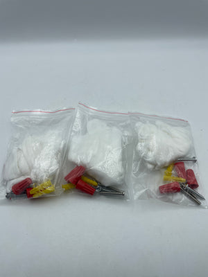 6500K Modern LED Ceiling Fixtures with Crystal Bubble Design in Brushed Gold