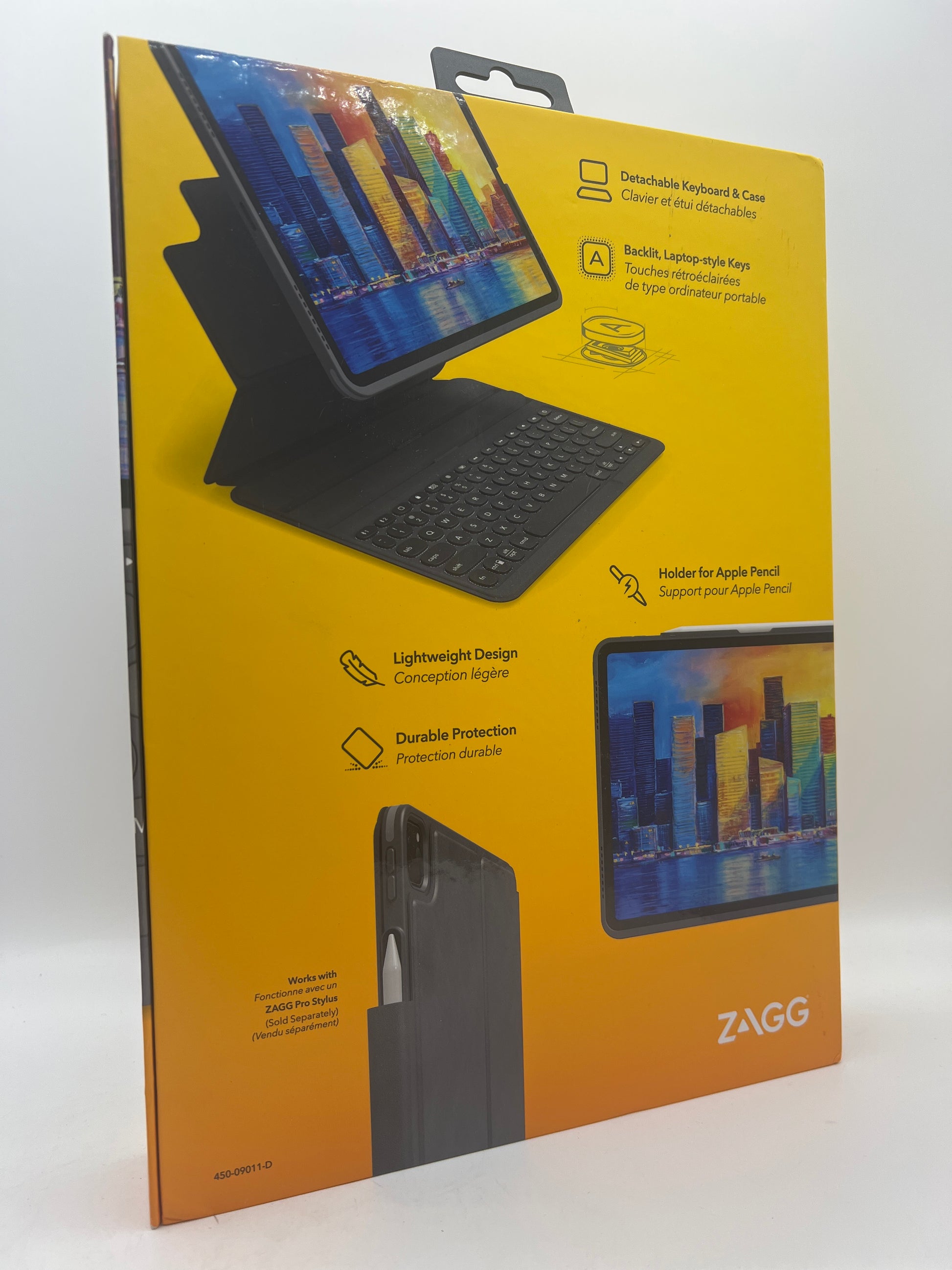 ZAGG Pro Keys Detachable Case and Wireless Keyboard for iPad Air 11