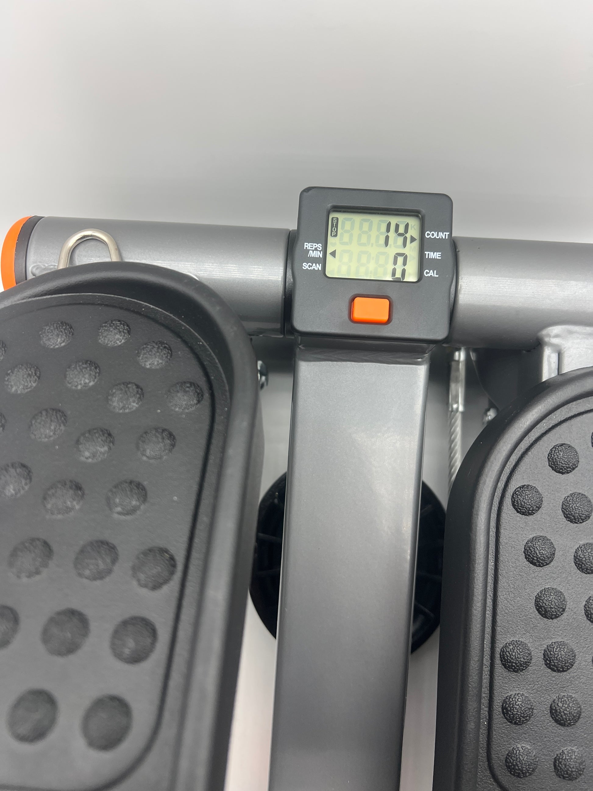Hydraulic Fitness Stepper with LCD Monitor