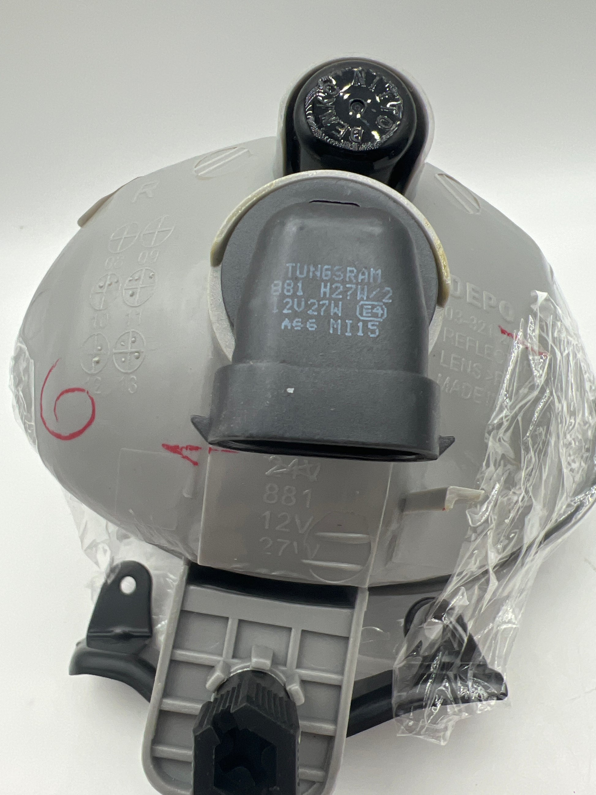 Hyundai Santa Fe Fog Light Assembly 2007-2009 Passenger Side