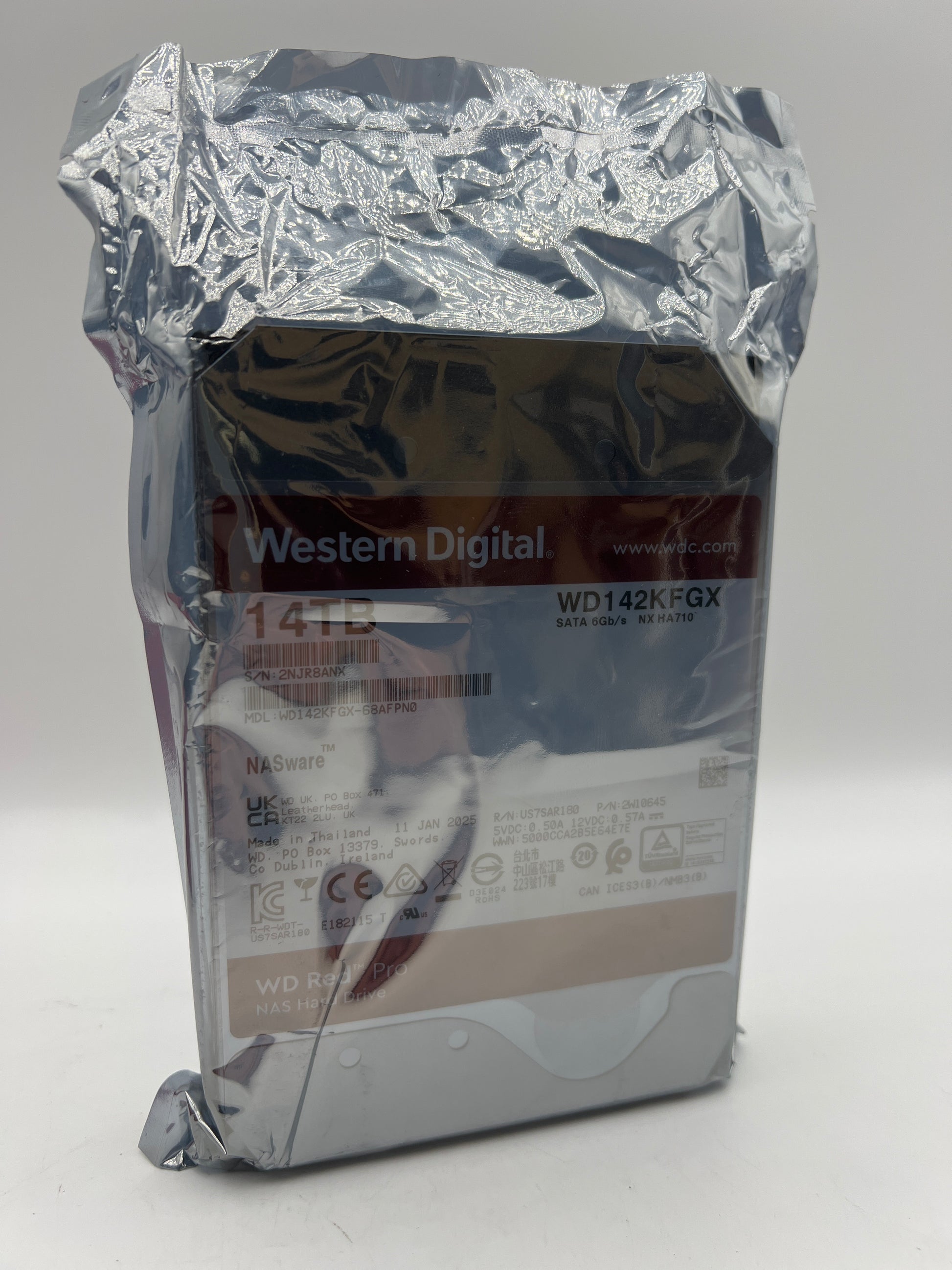 Western Digital 14TB NAS Hard Drive