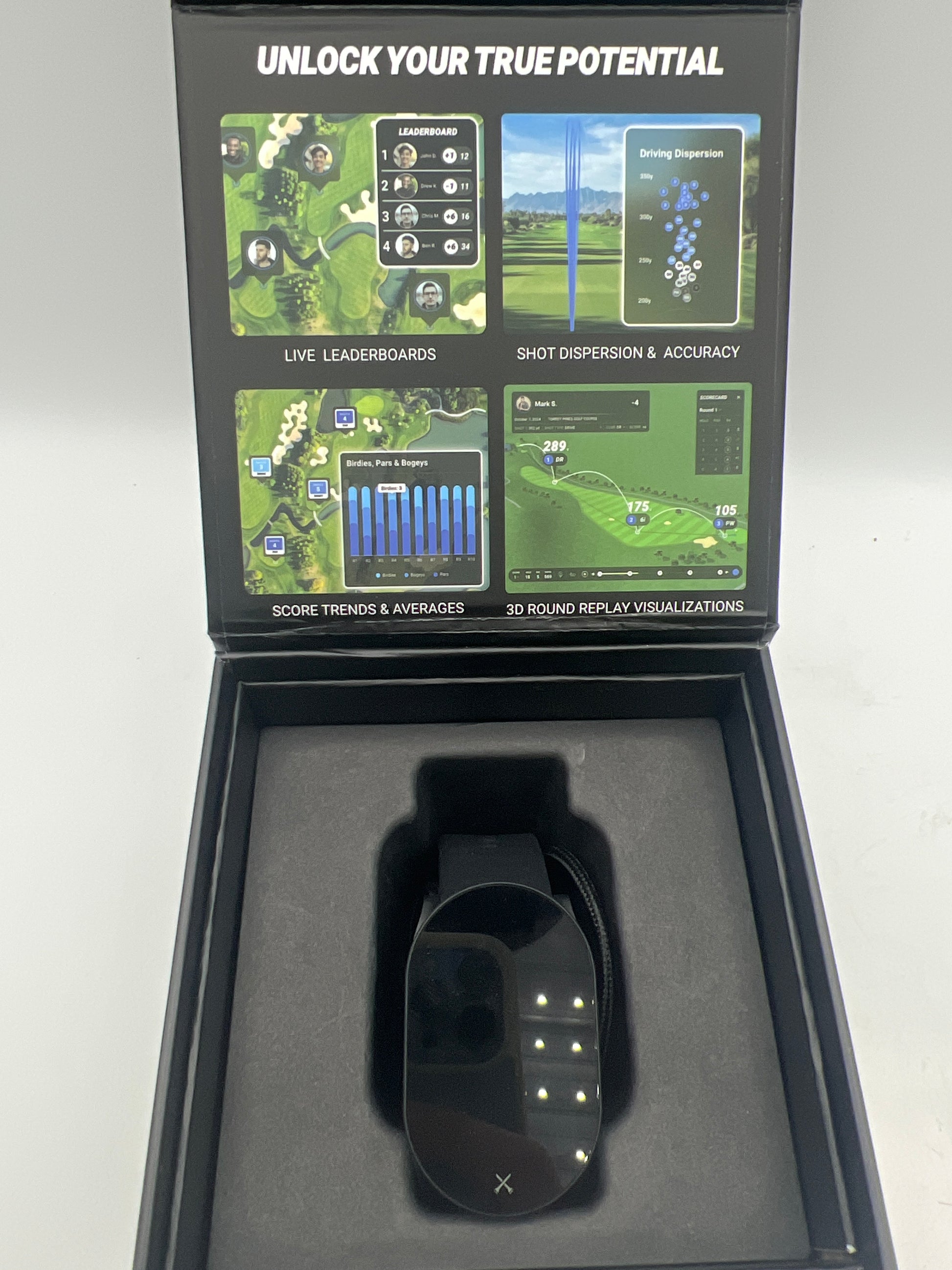 Blue Tees Golf Playmaker+ GPS Golf Watch