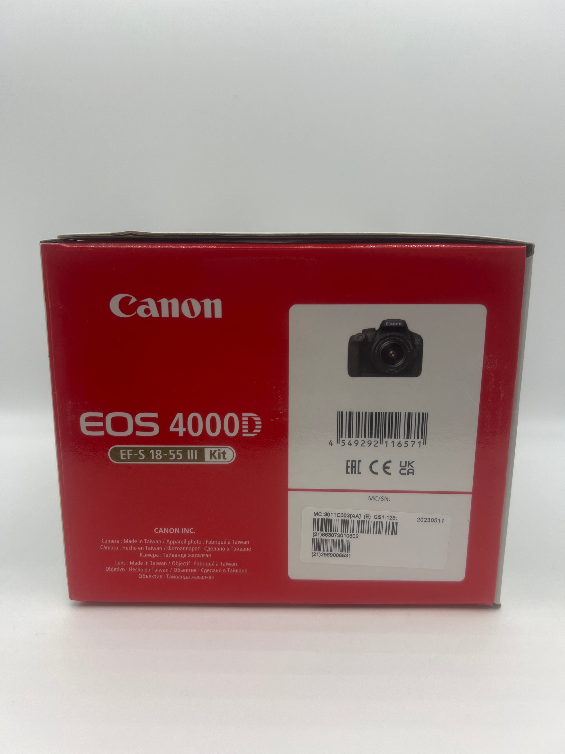 Canon EOS 4000D DSLR Camera