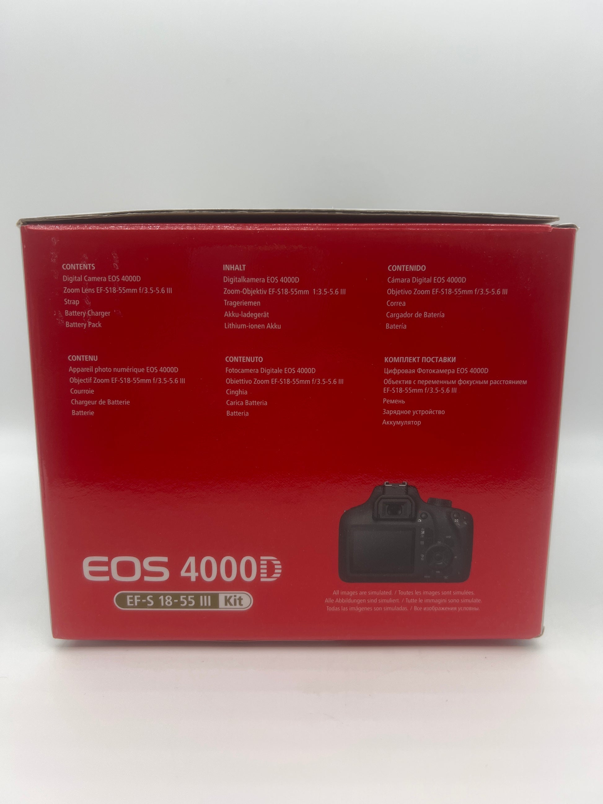 Canon DSLR with 128GB Memory