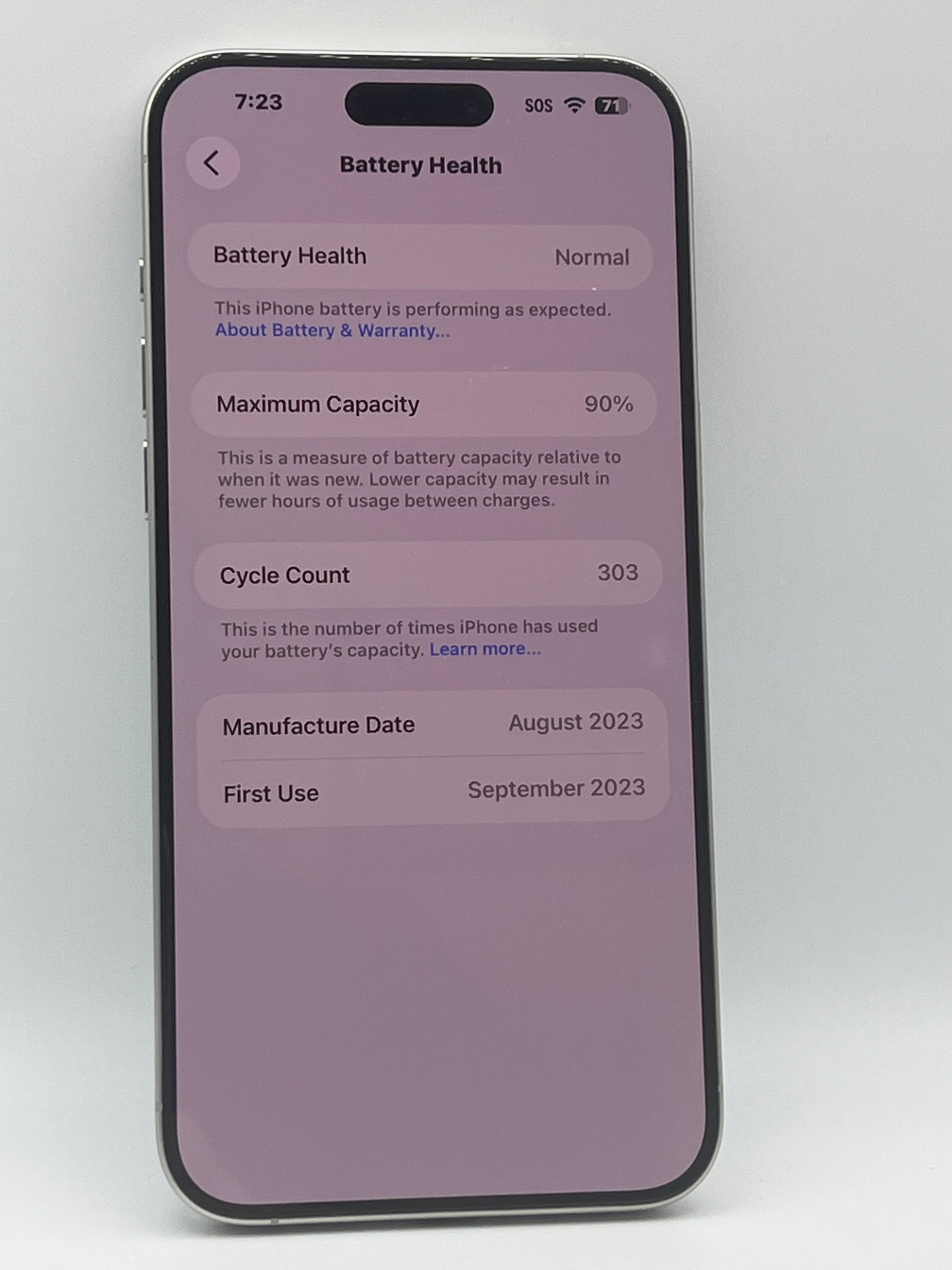 Apple iPhone 15 Pro Max 512GB White Titanium - Unlocked (Renewed)