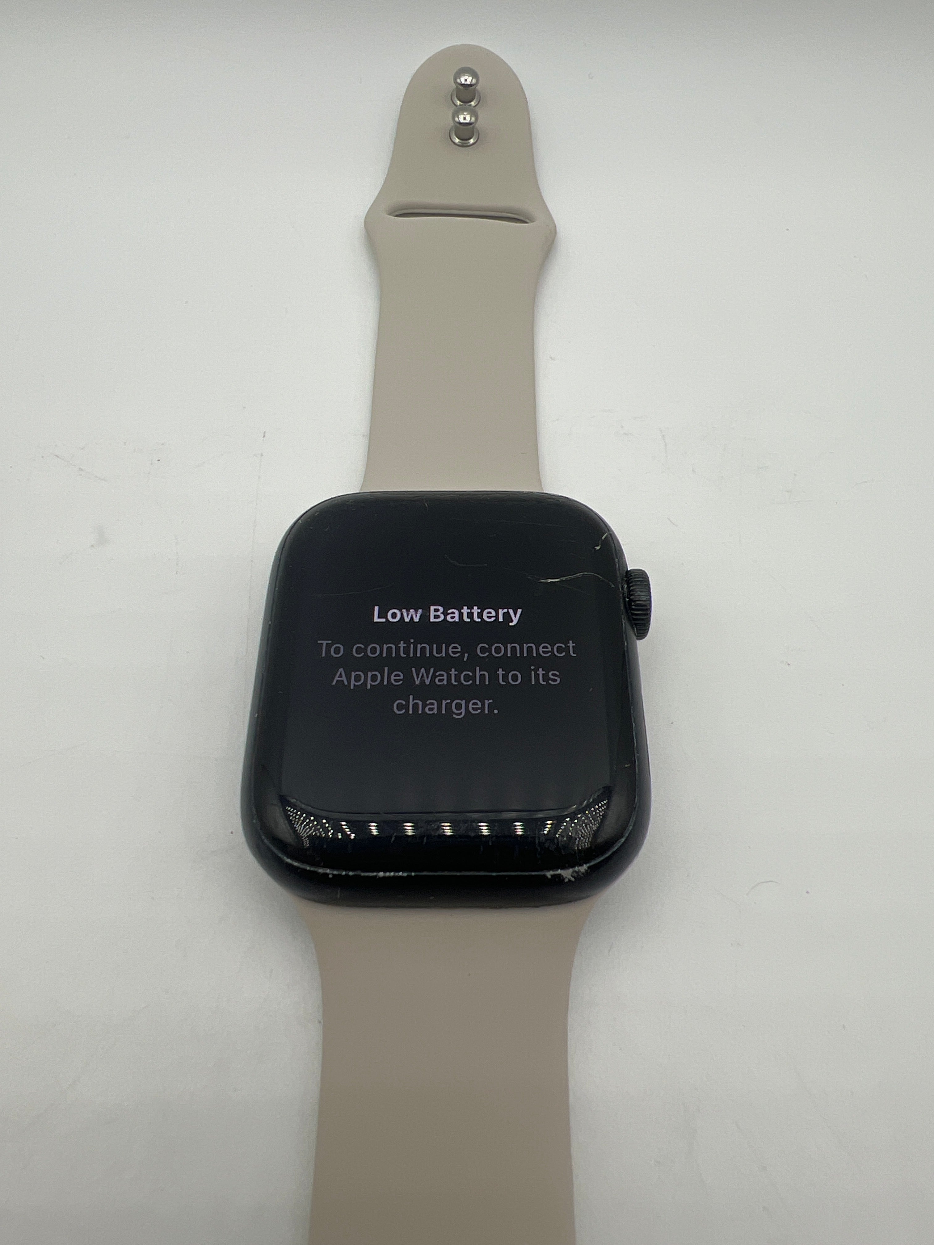 Apple Watch Series 9 GPS + Cellular 45mm Starlight Aluminum Case with Starlight Sport Band M/L