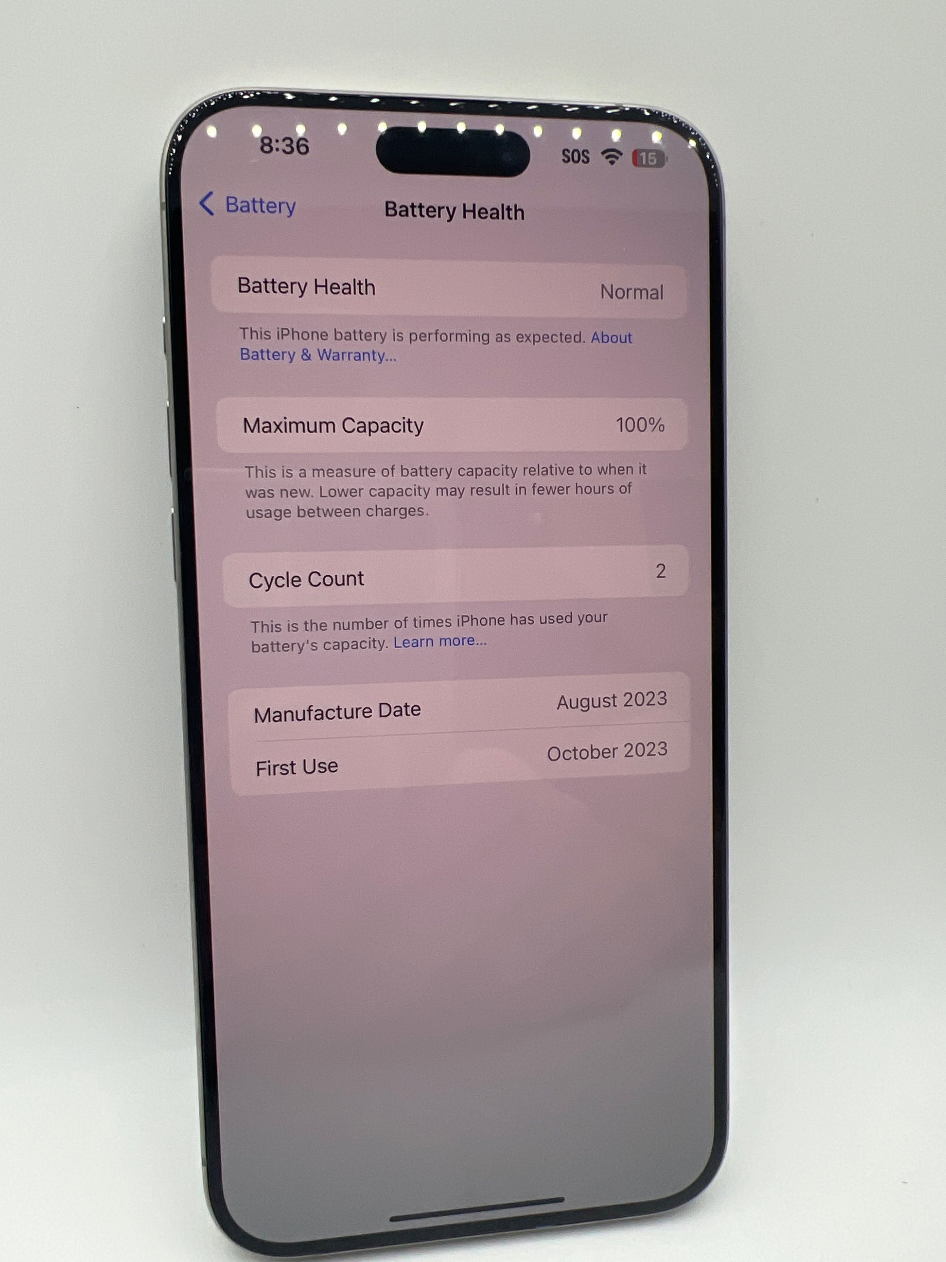 Apple iPhone 15 Pro Max 512GB Natural Titanium - Unlocked (Renewed Premium)
