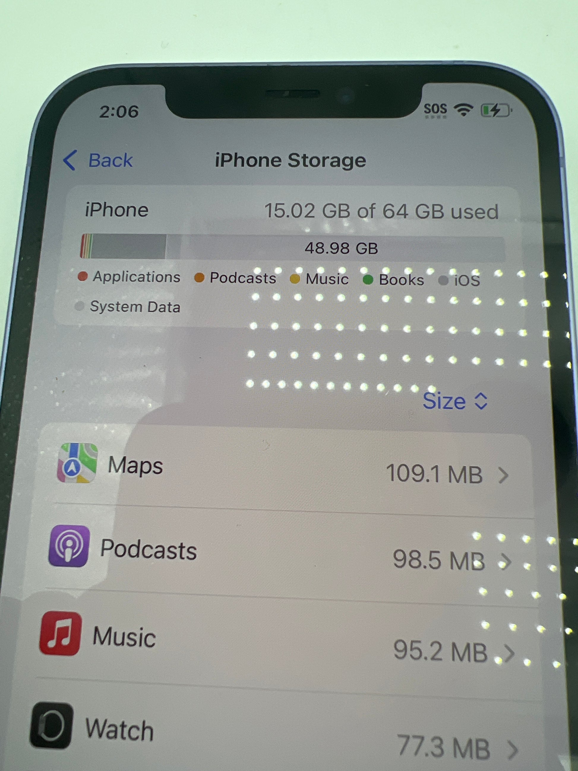 Apple iPhone 12 64GB Purple - Unlocked (Renewed)