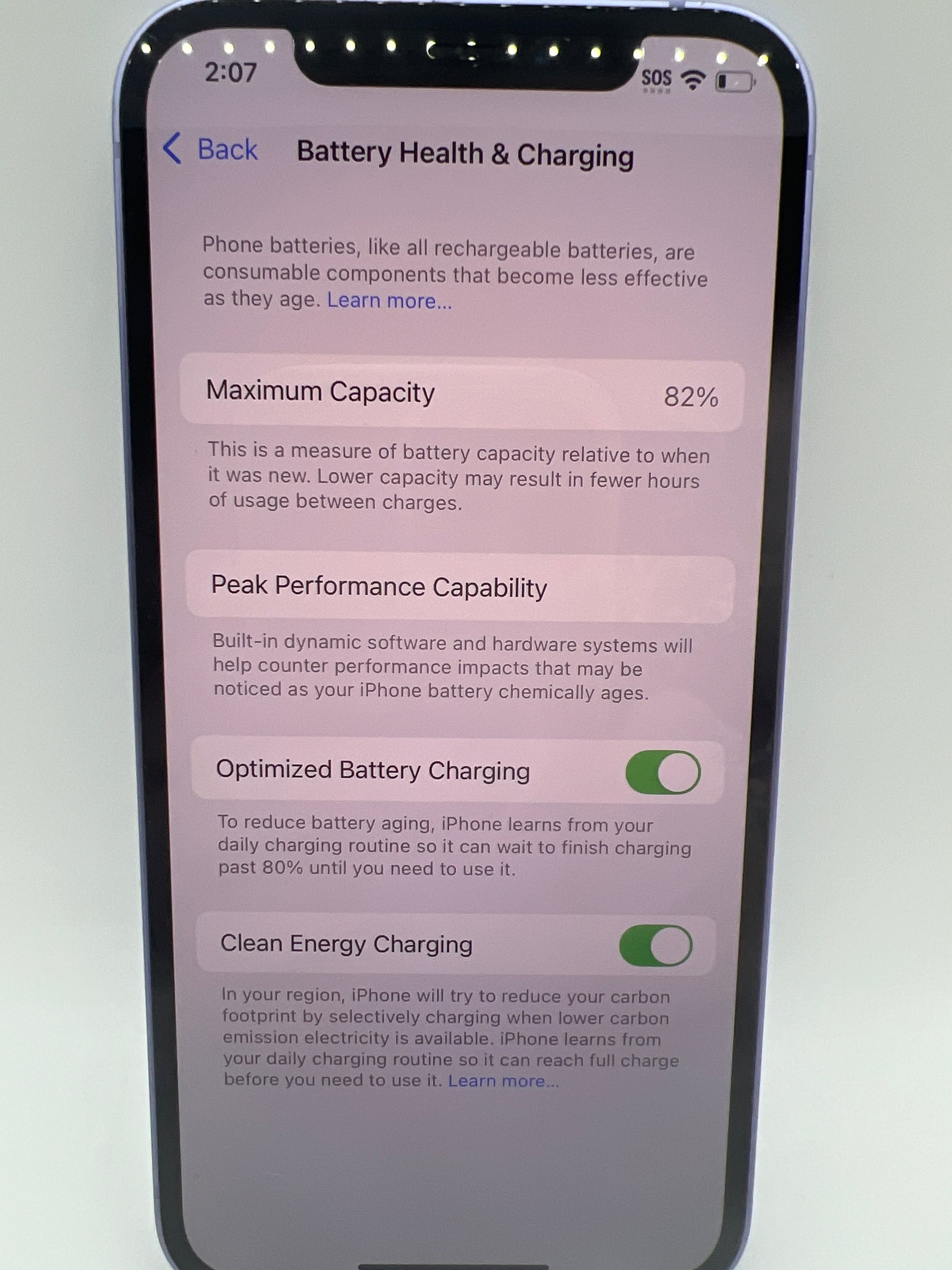 Apple iPhone 12 64GB Purple - Unlocked (Renewed)