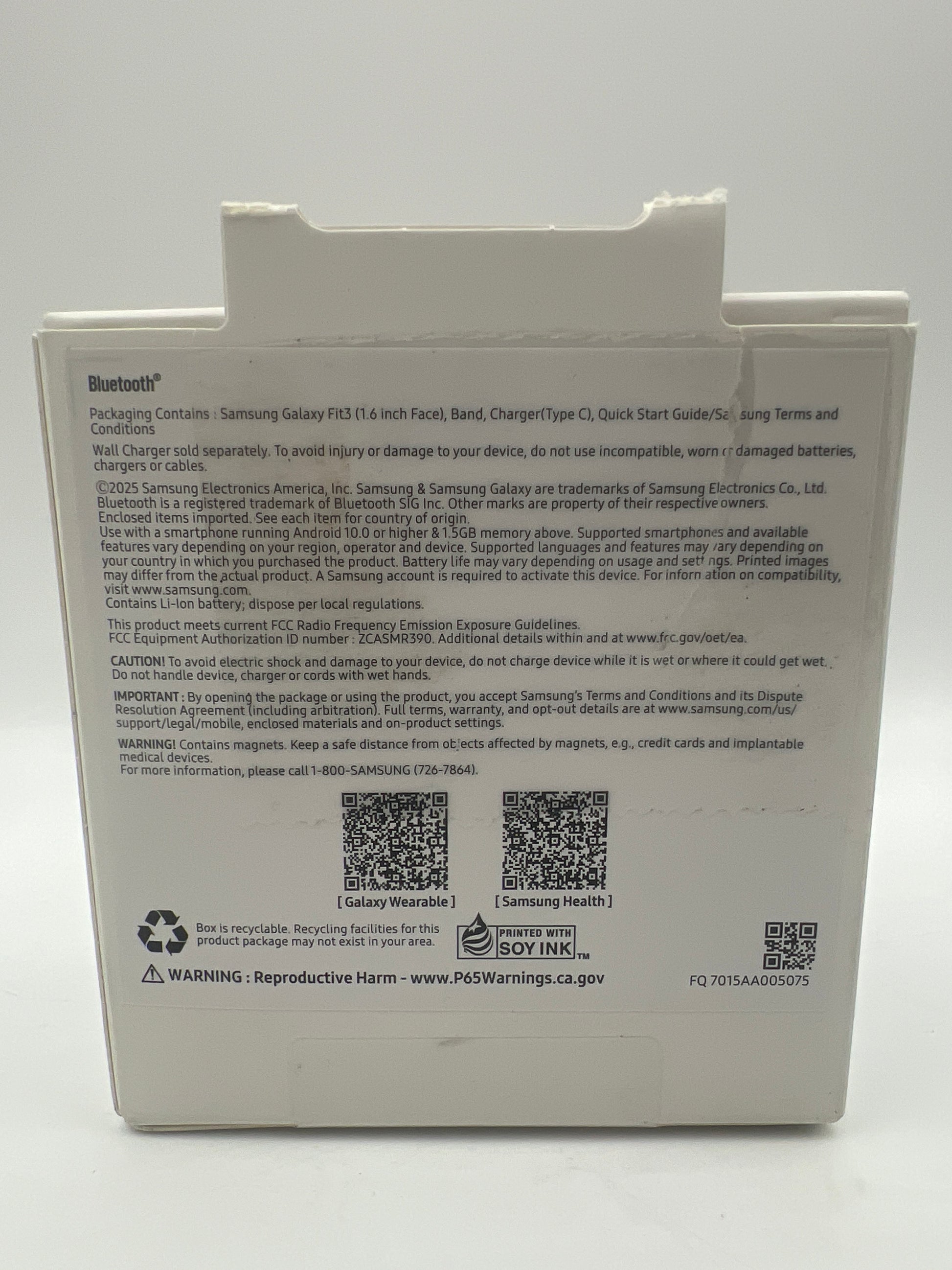 SAMSUNG Galaxy Fit3 13-day battery