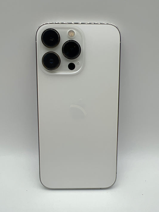 Apple iPhone 13 Pro 128GB Silver - Unlocked (Renewed)