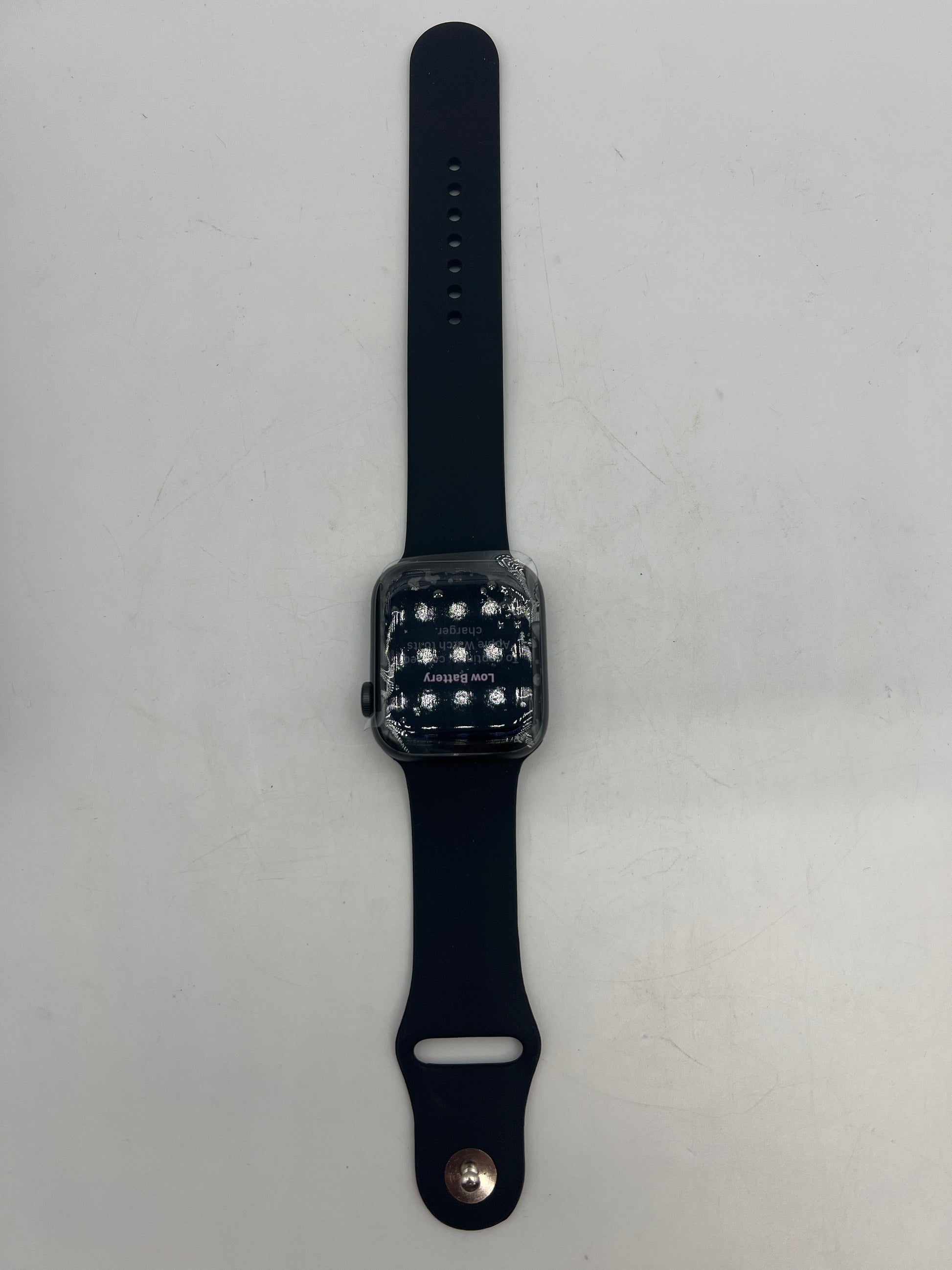 Apple Watch Ultra GPS + Cellular 49mm Titanium Case with Midnight Ocean Band - Renewed