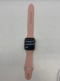 Apple Watch Series 6 GPS 44mm Gold Aluminum Case with Pink Sand Sport Band Renewed