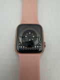 Apple Watch Series 6 GPS 44mm Gold Aluminum Case with Pink Sand Sport Band Renewed