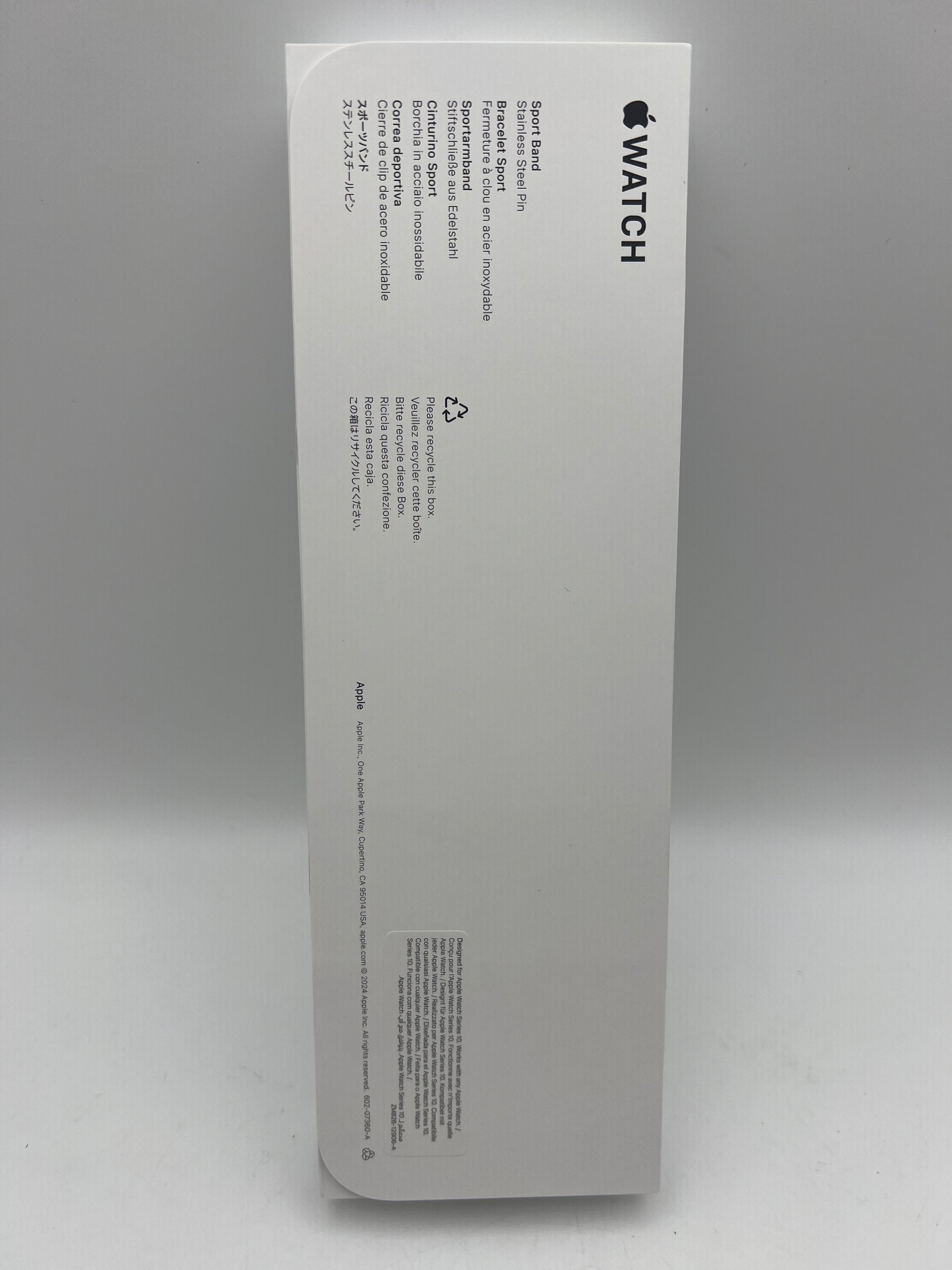 Apple Watch Series 10 GPS 42mm Rose Gold Aluminum Case with Light Blush Sport Band - S/M