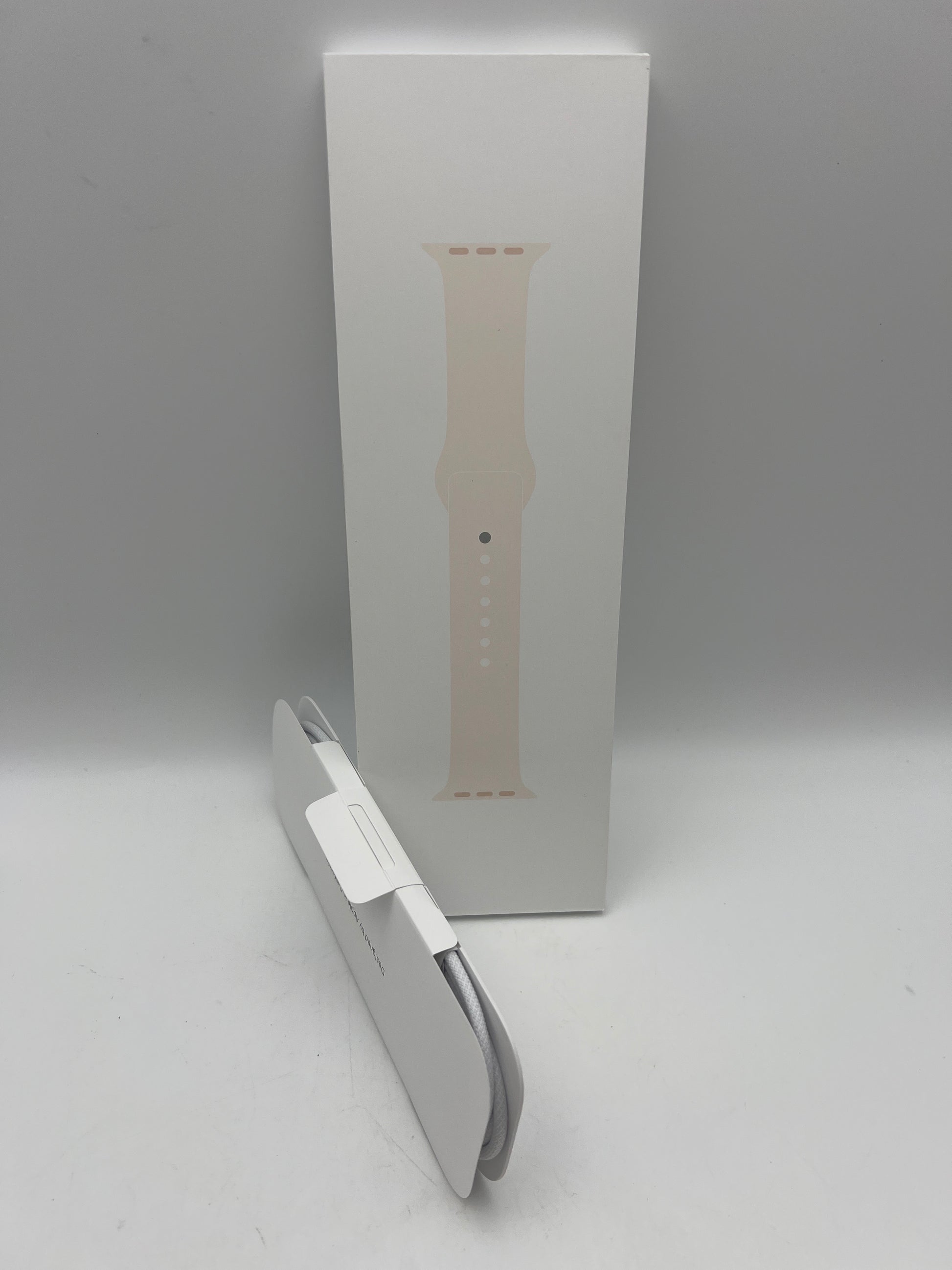 Apple Watch Series 10 GPS 42mm Rose Gold Aluminum Case with Light Blush Sport Band - S/M