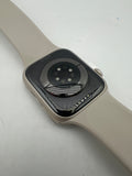 Apple Watch Series 8 GPS + Cellular 45MM Starlight Aluminum Case with M/L Starlight Sport Band Renewed Premium