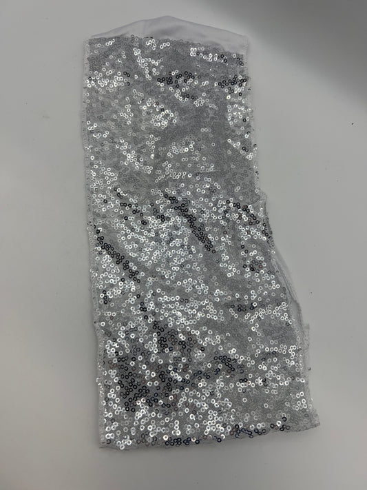 Newwiee Silver Chair Sashes