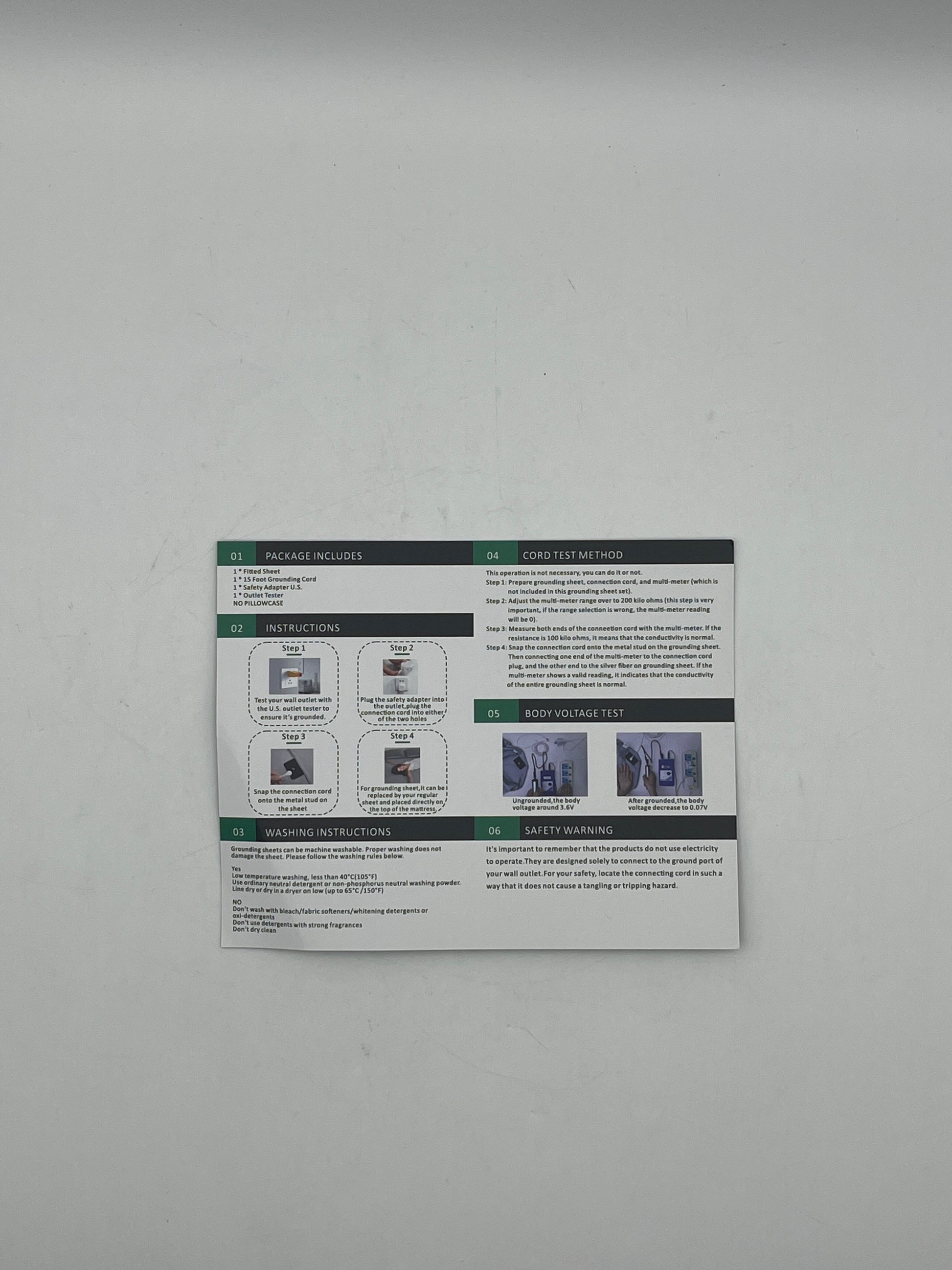 Grounding Sheets with 10% Silver Fiber