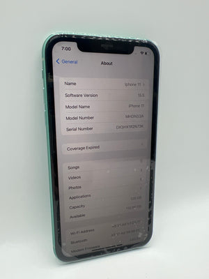 Apple iPhone 11 128GB Green - Unlocked (Renewed Premium)